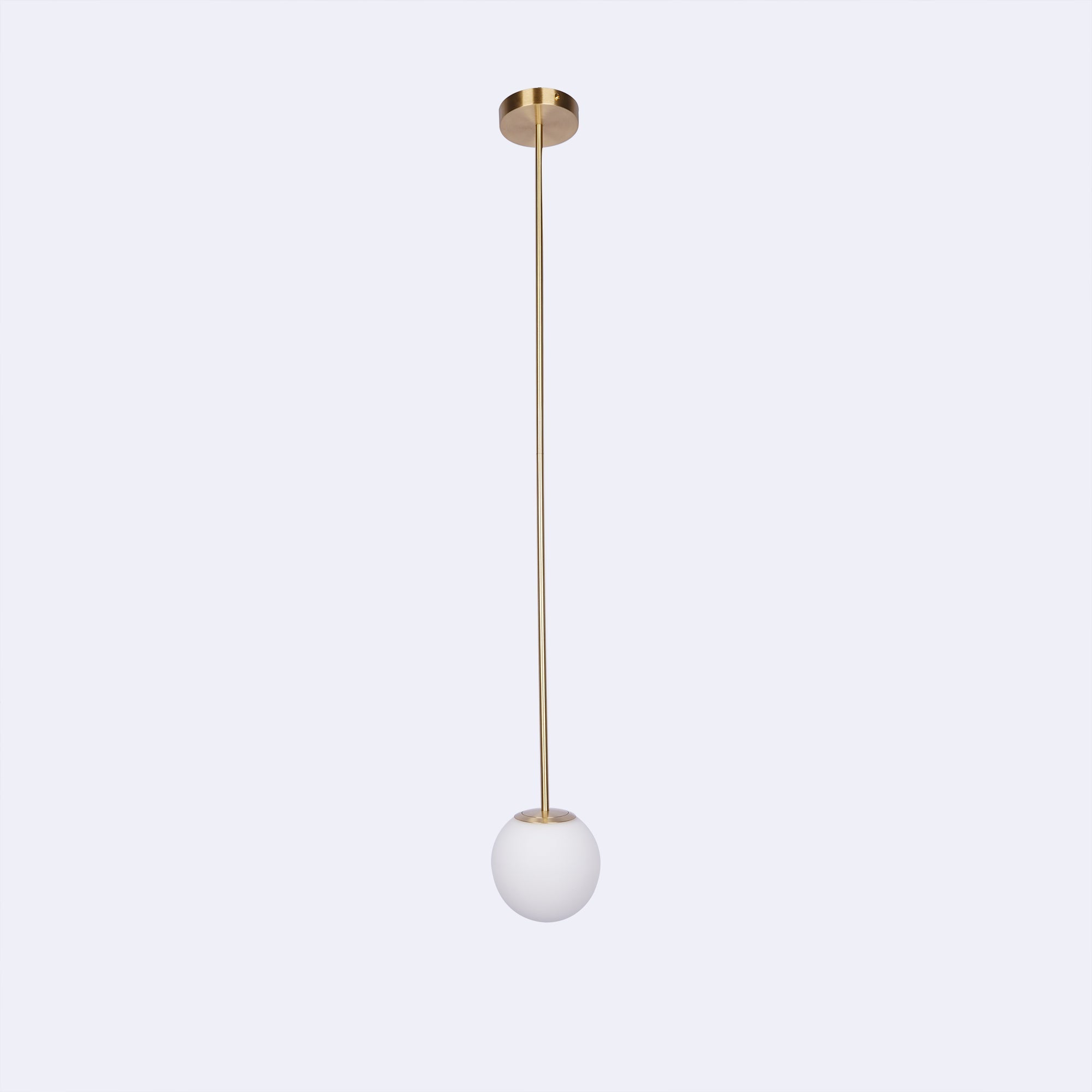 Brass Architectural Pendant Light - Lumpaz