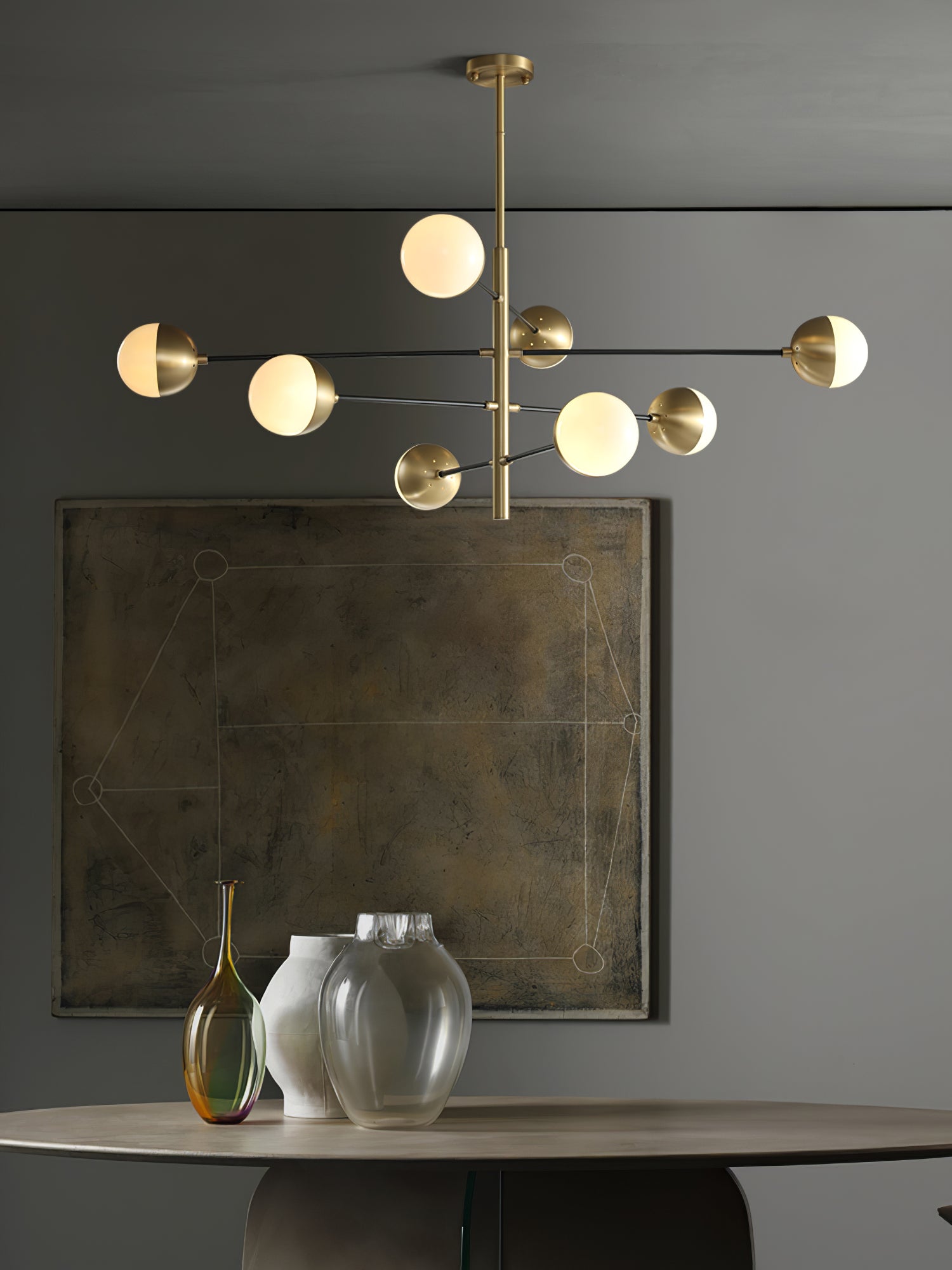 Compass Chandelier - Lumpaz