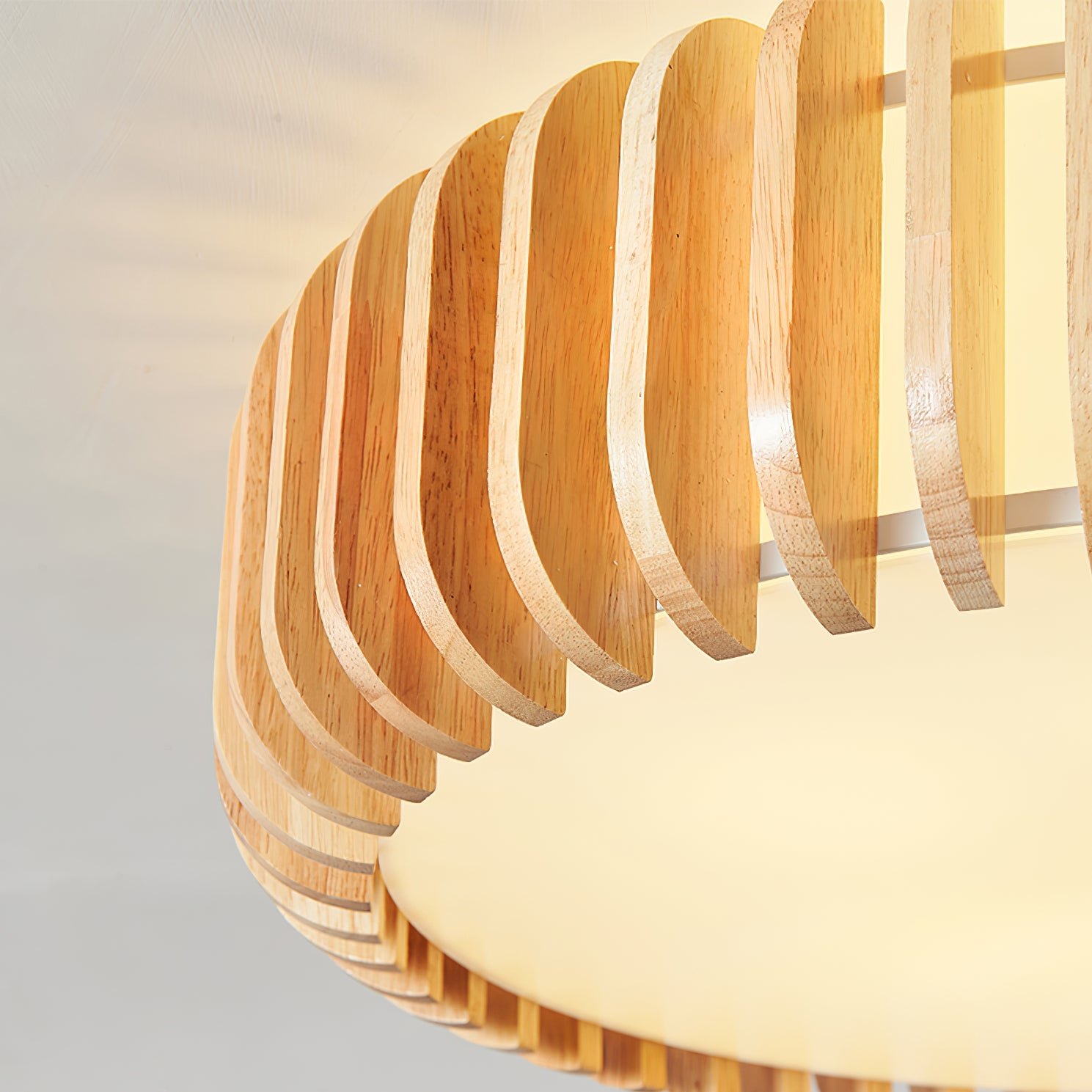 Wooden Drum Ceiling Lamp - Lumpaz