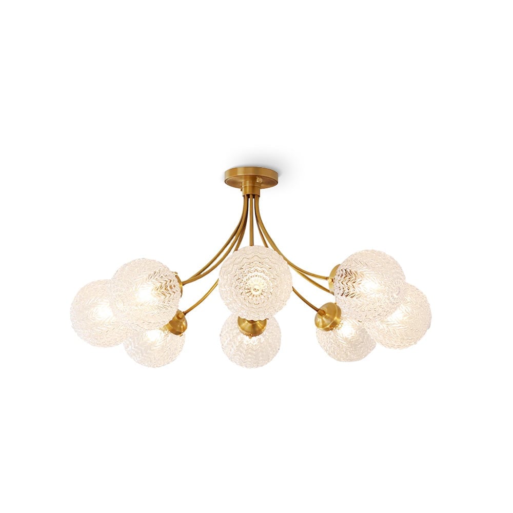 Retro Glass Ceiling Lamp - Lumpaz