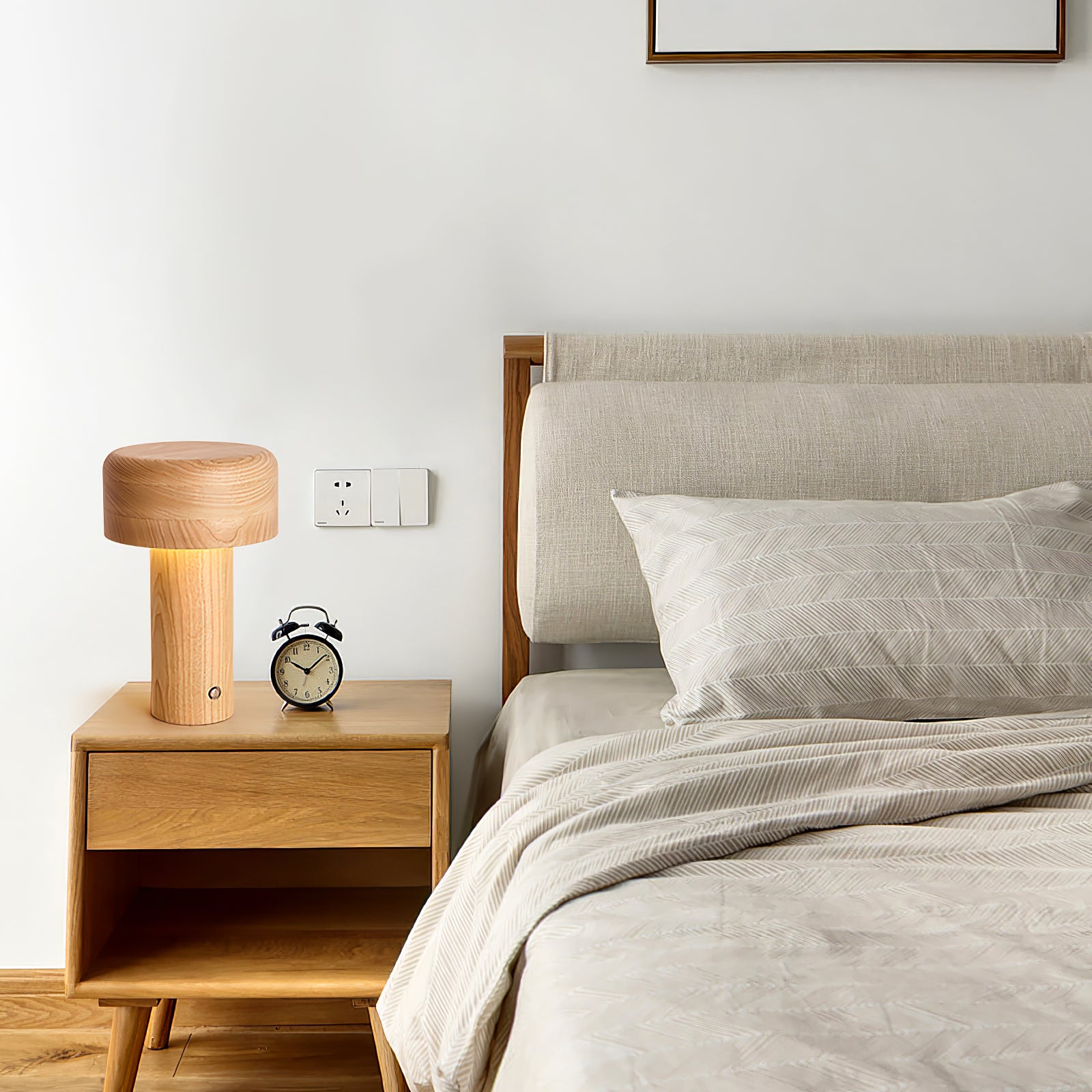 Wooden Tower Table Lamp - Lumpaz