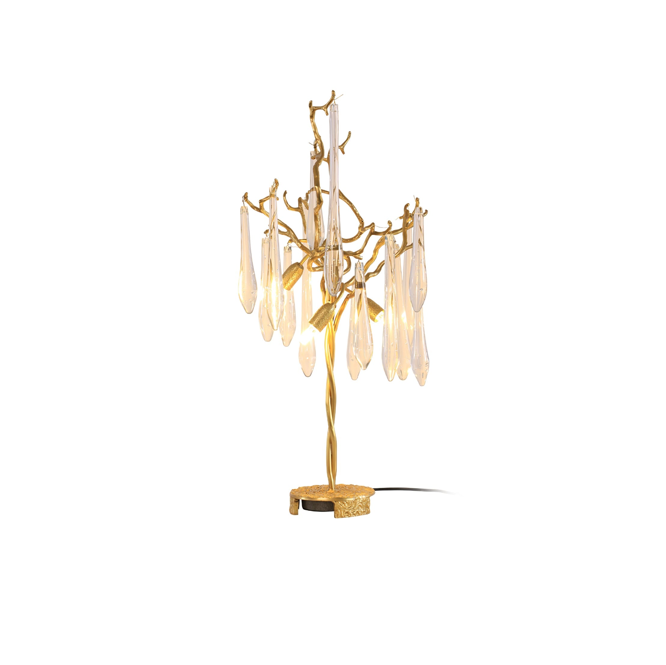 Aqua Willow Table Lamp - Lumpaz