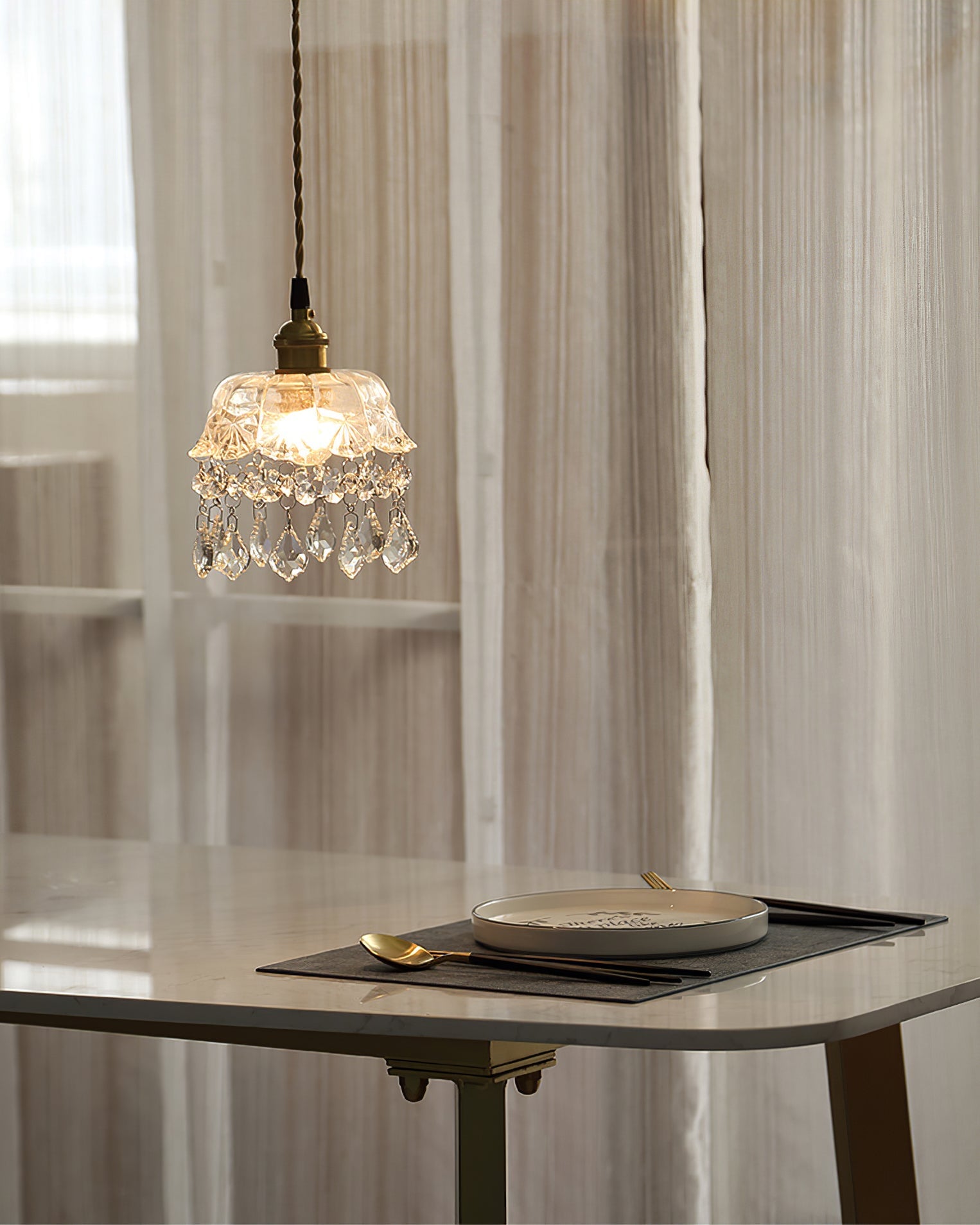 Glass Jewel Pendant Light - Lumpaz