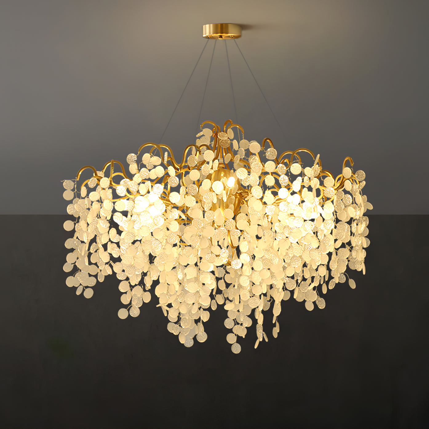 Shiro Noda Round Chandelier - Lumpaz