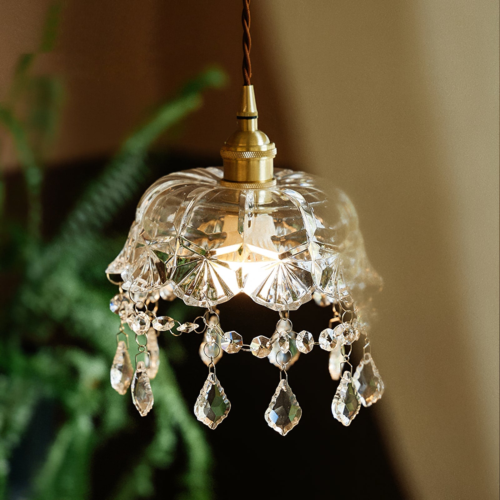 Glass Jewel Pendant Light - Lumpaz
