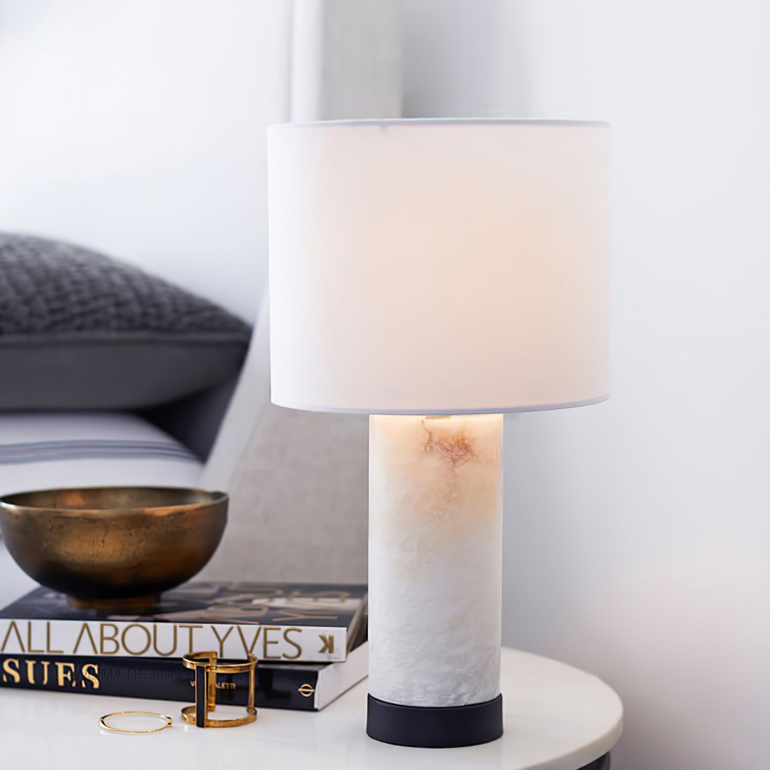 Windham Marble Table Lamp - Lumpaz