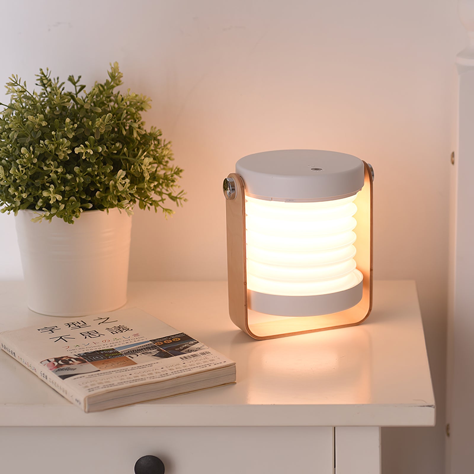 Portable Lantern Table Lamp - Lumpaz