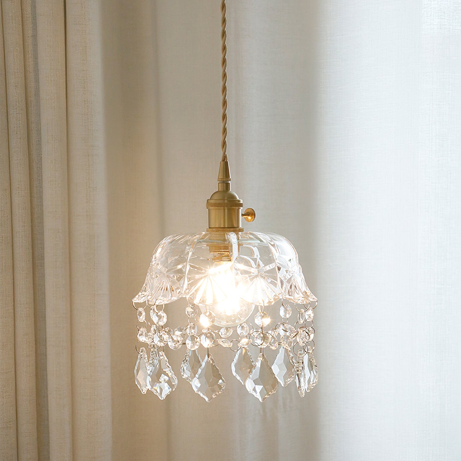 Glass Jewel Pendant Light - Lumpaz