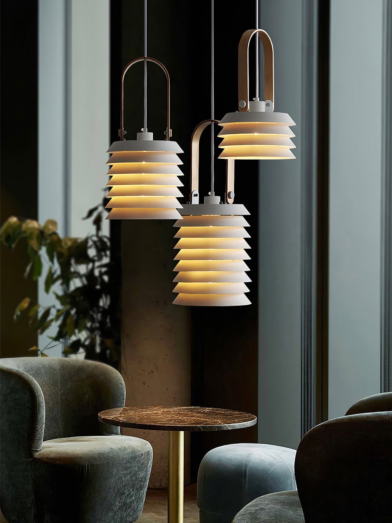 Minimalist Lantern Pendant Lamp - Lumpaz