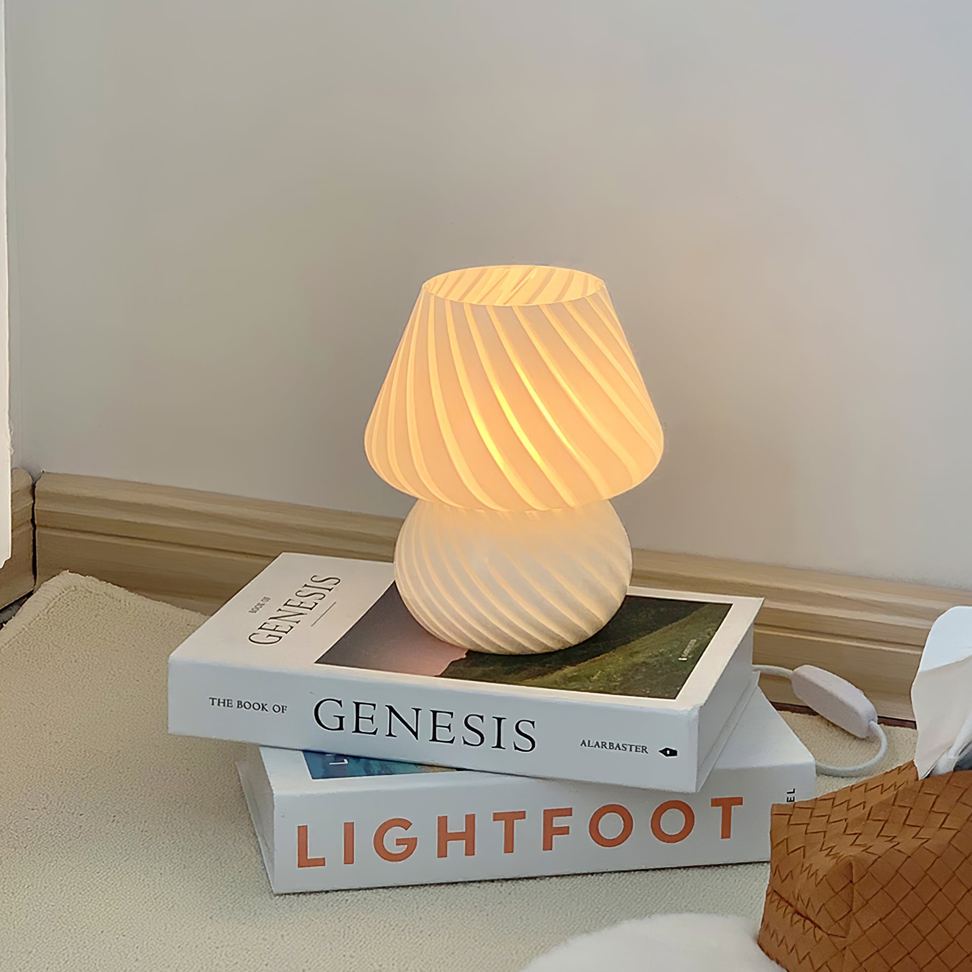 Ansel Glass Table Lamp - Lumpaz