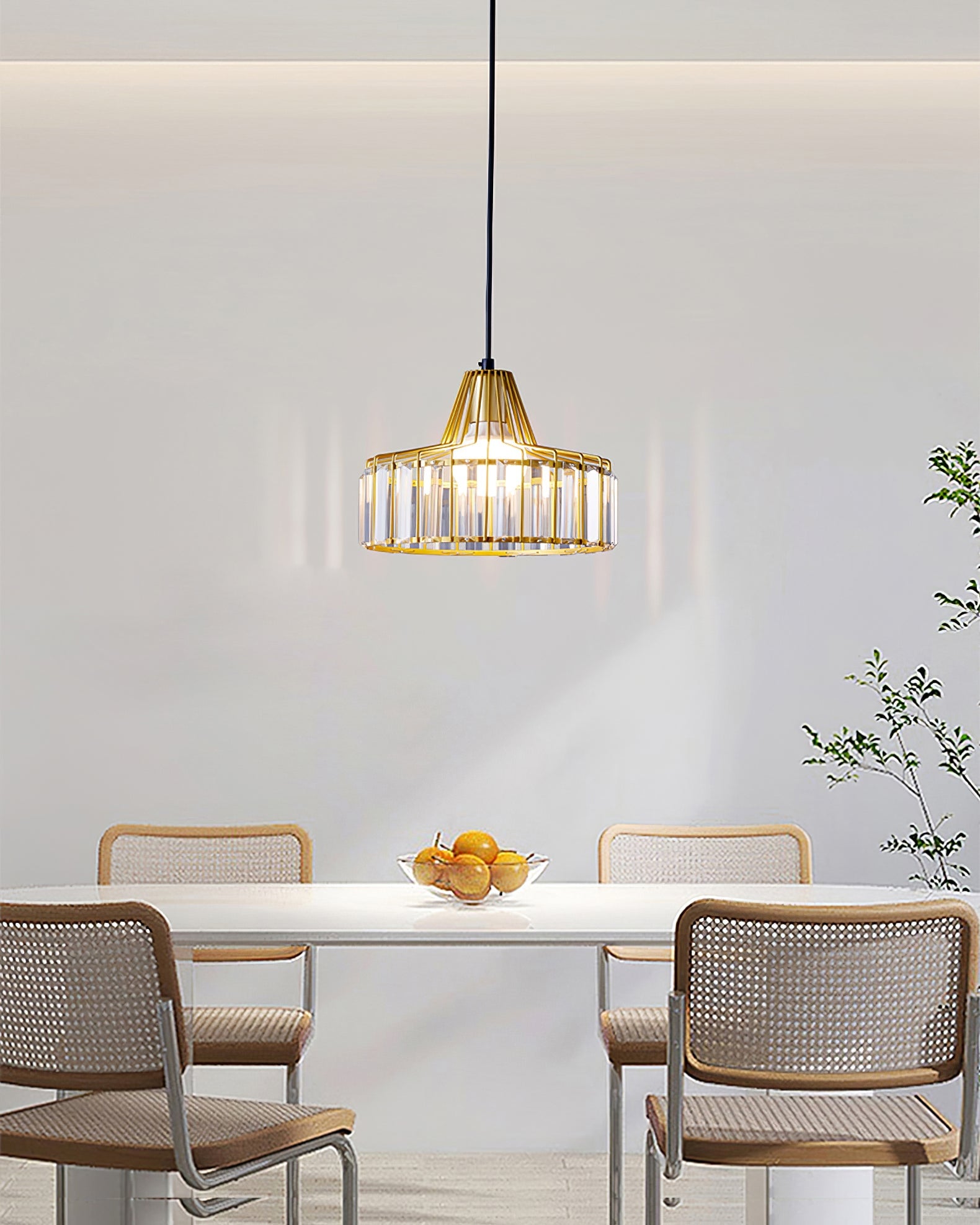 Bruckner Crystal Pendant Lamp - Lumpaz