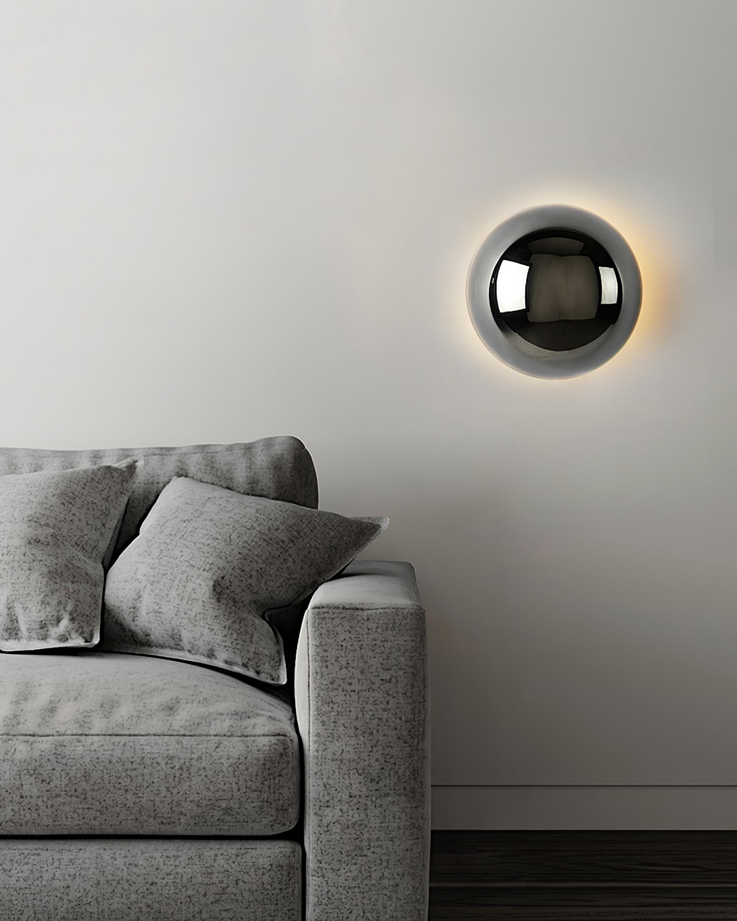Round Metal Wall Lamp - Lumpaz