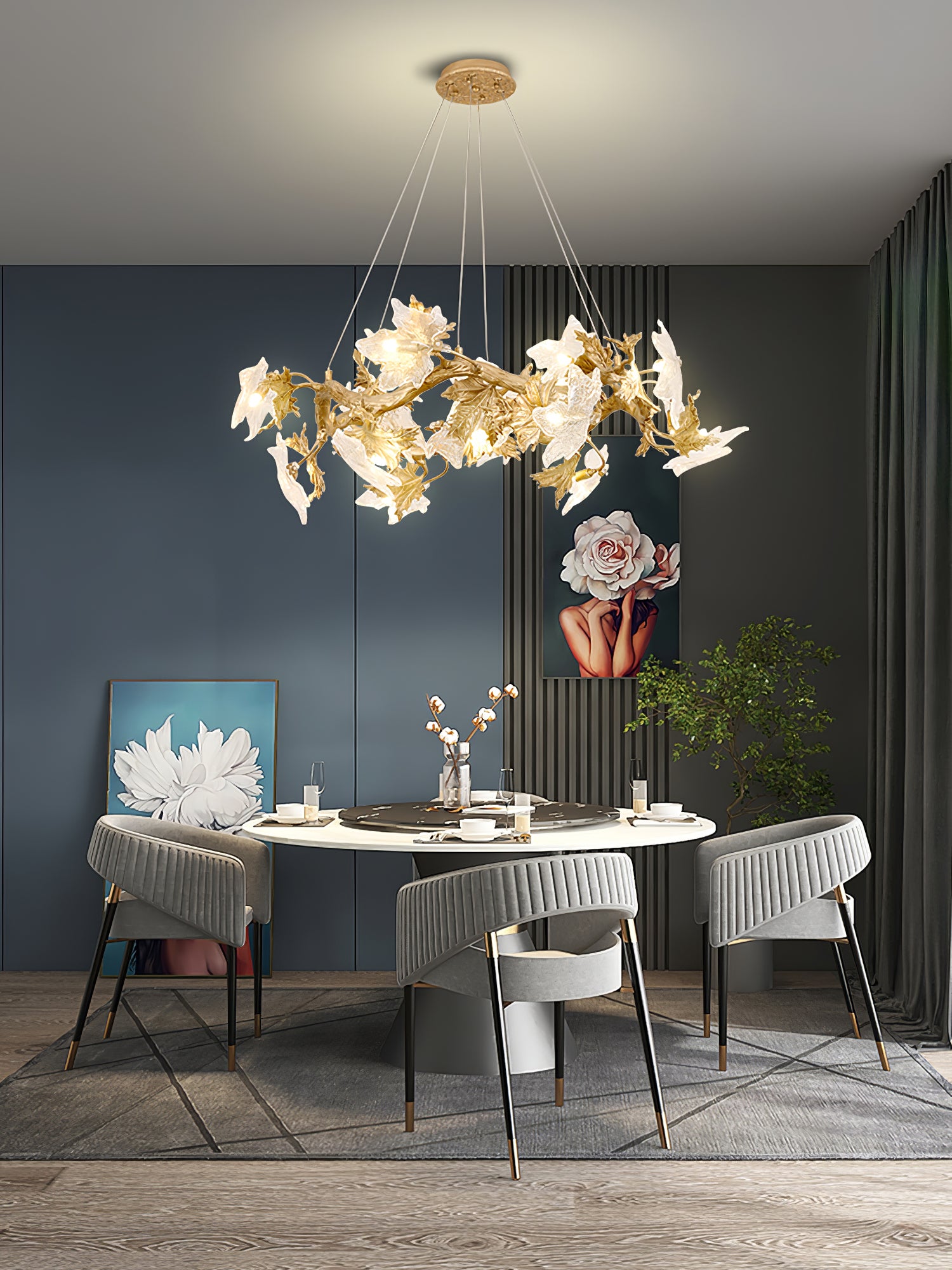 Folio Crown Chandelier - Lumpaz