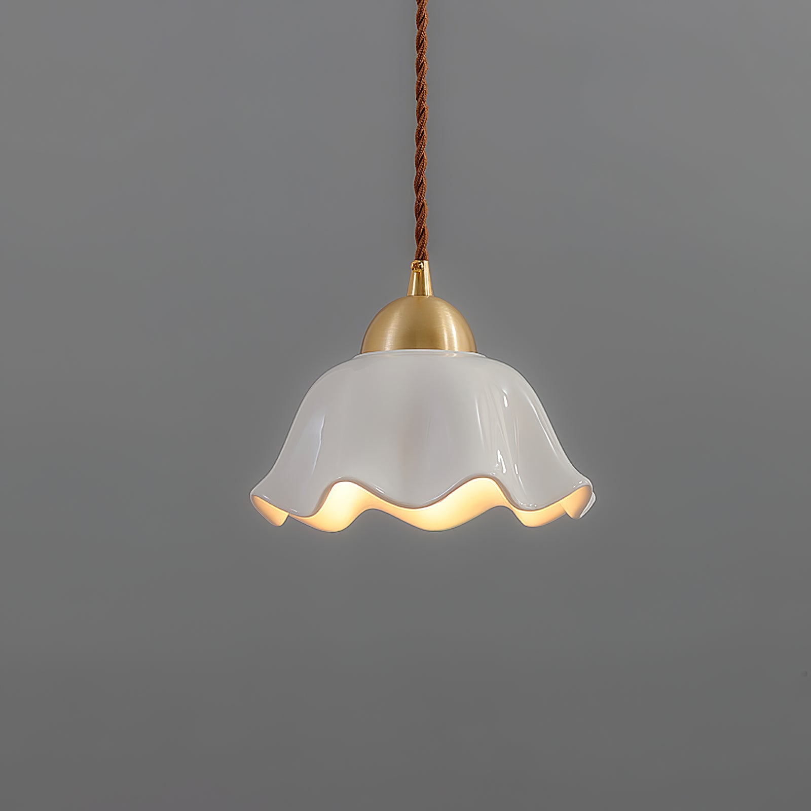 Ceramics Floral Pendant Light - Lumpaz