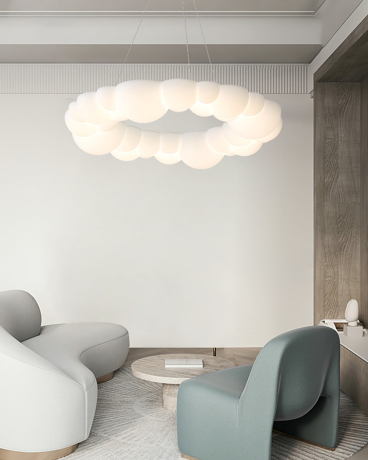Cloud Bubble Chandelier - Lumpaz