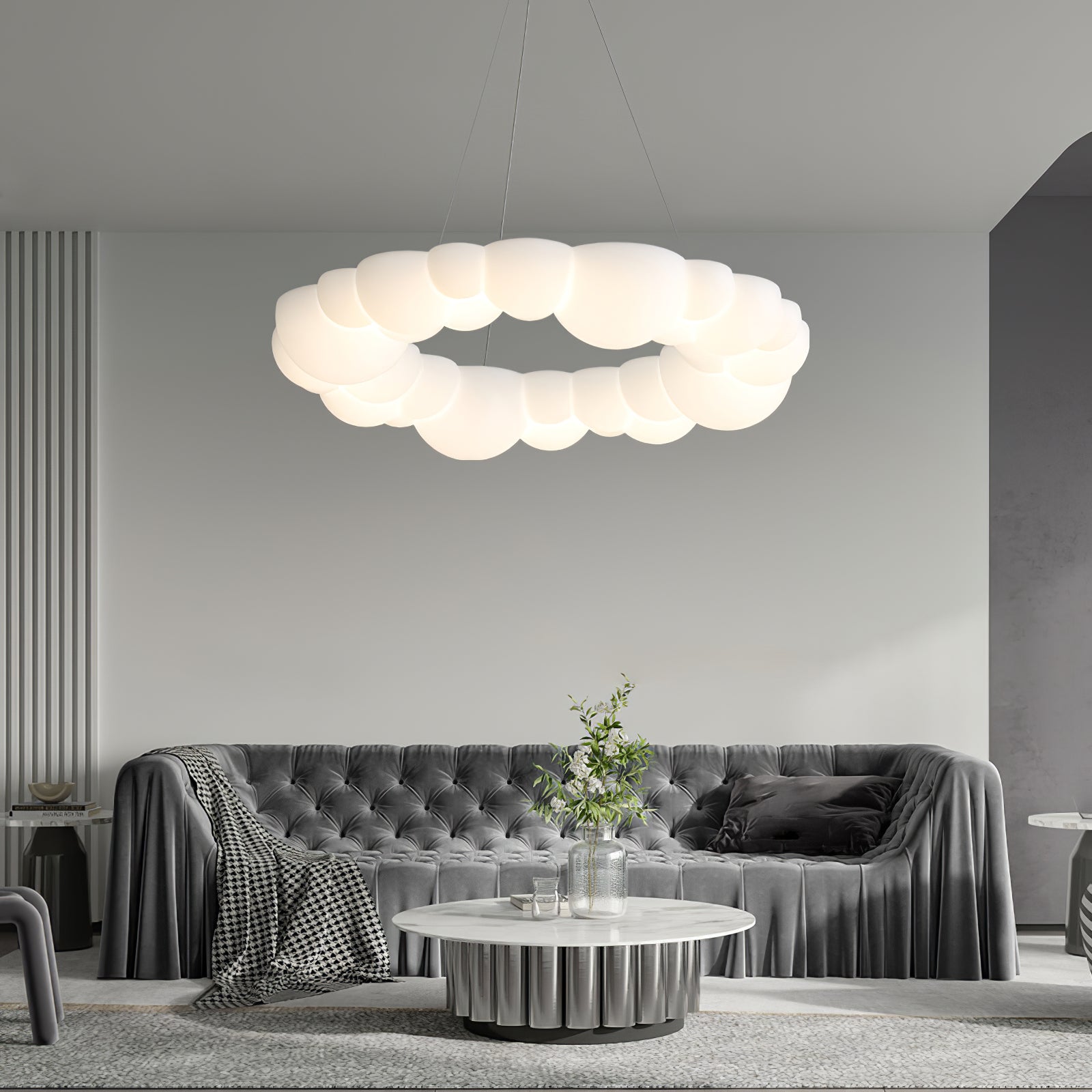 Cloud Bubble Chandelier - Lumpaz
