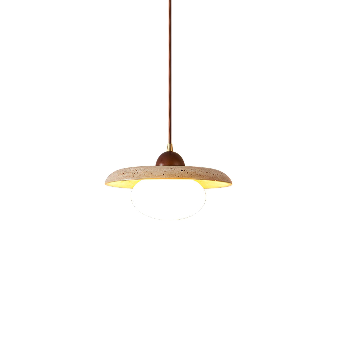 Travertine Pendant Lamp - Lumpaz