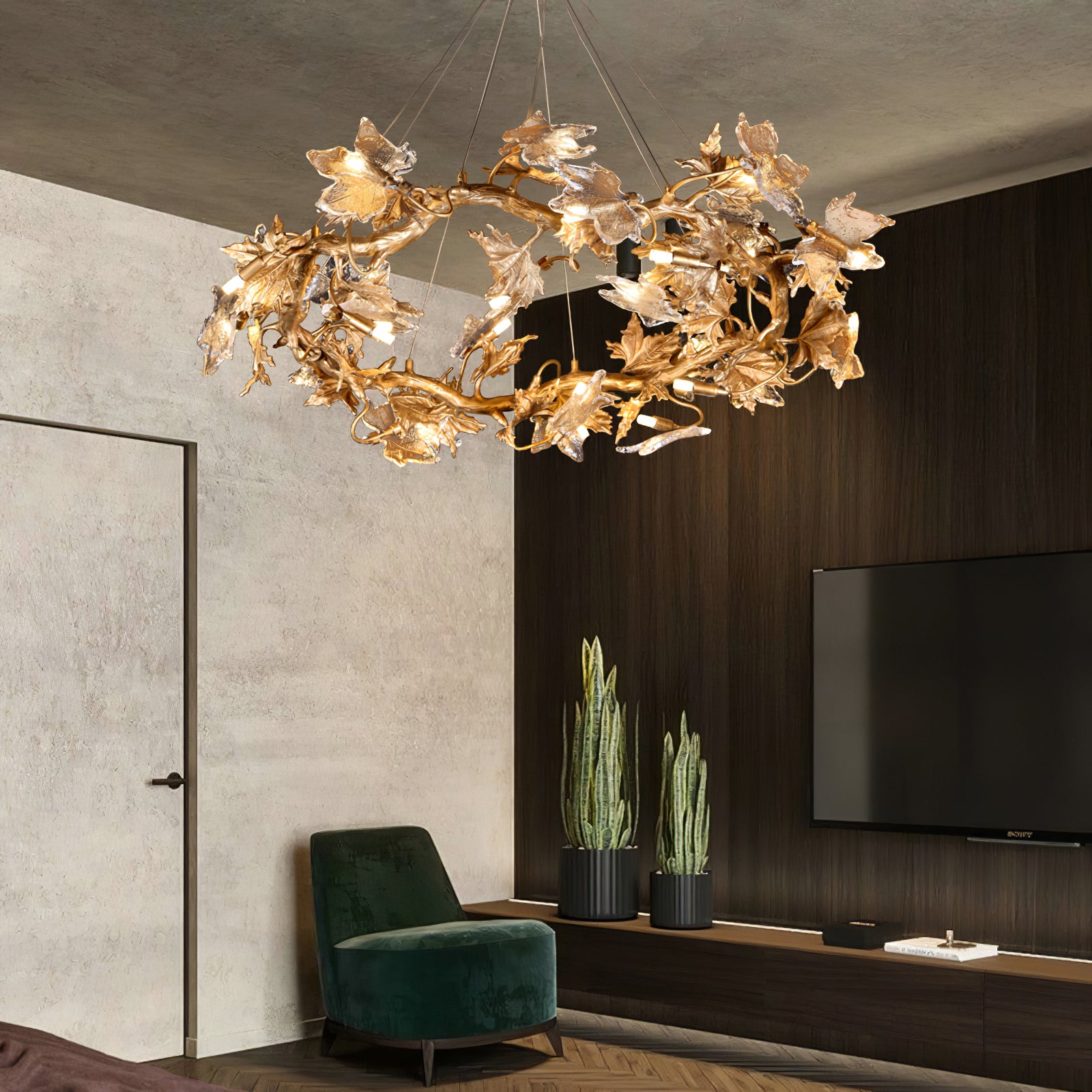 Folio Crown Chandelier - Lumpaz