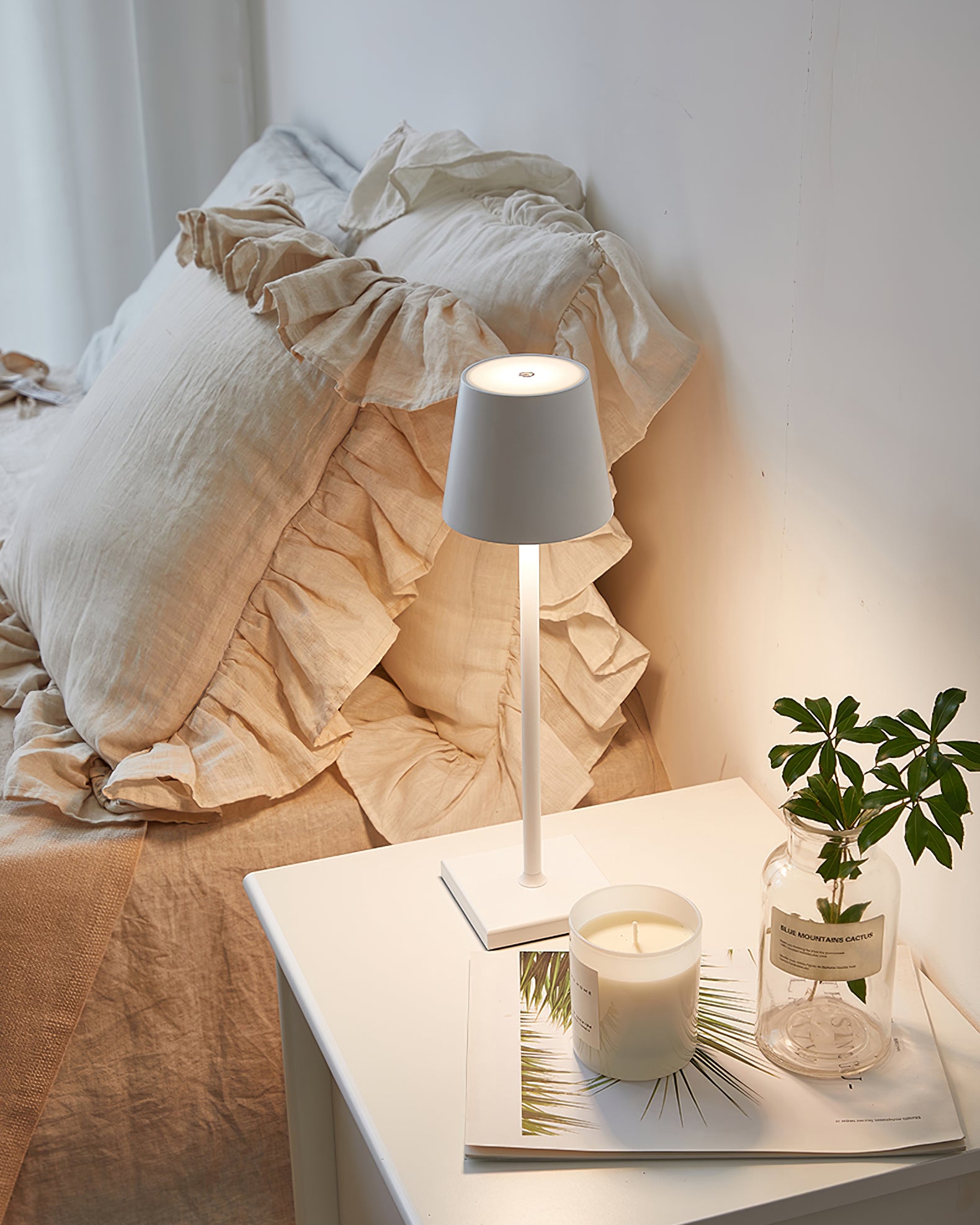 Poldina Built-in Battery Table Lamp - Lumpaz