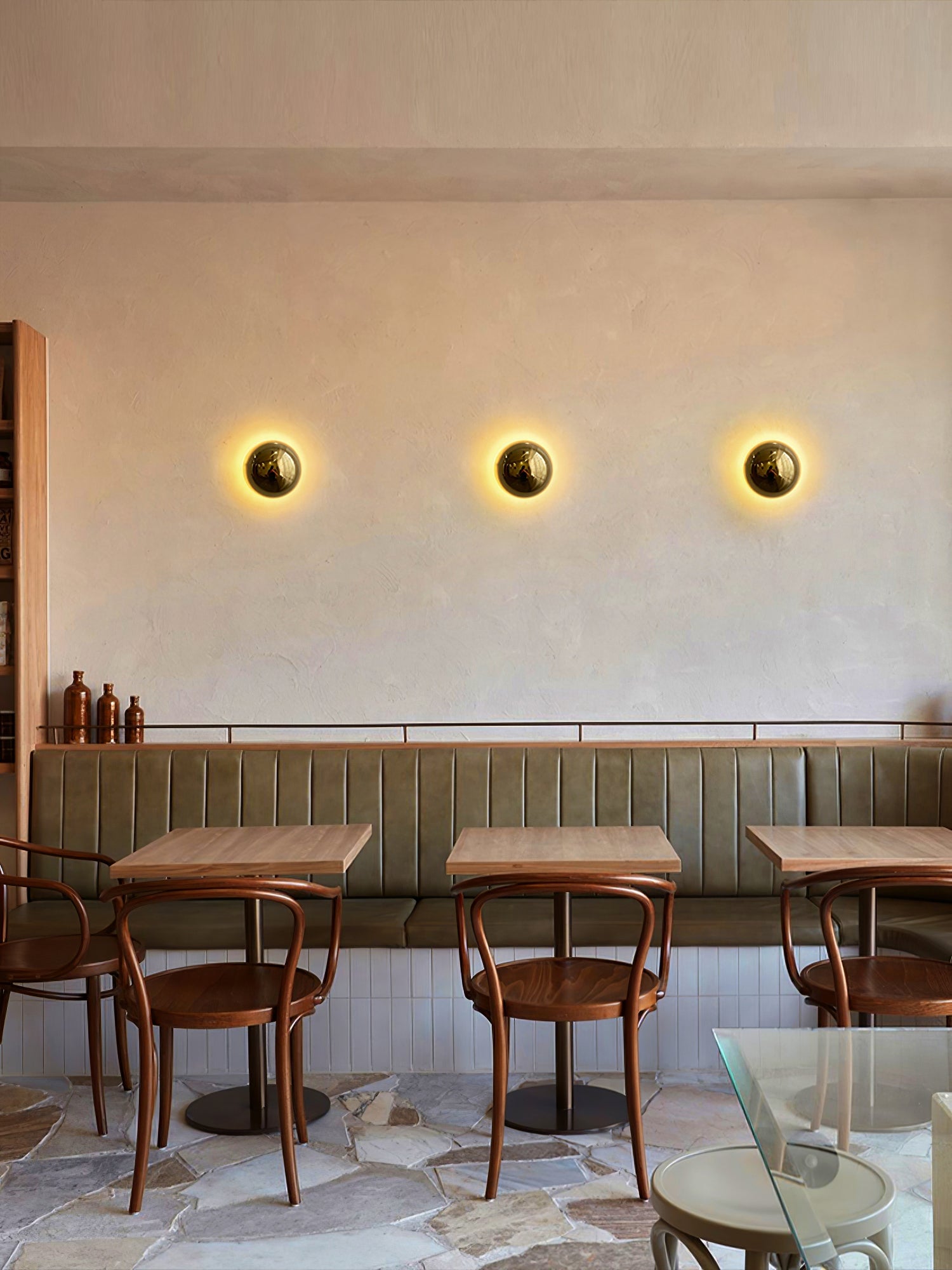 Round Metal Wall Lamp - Lumpaz