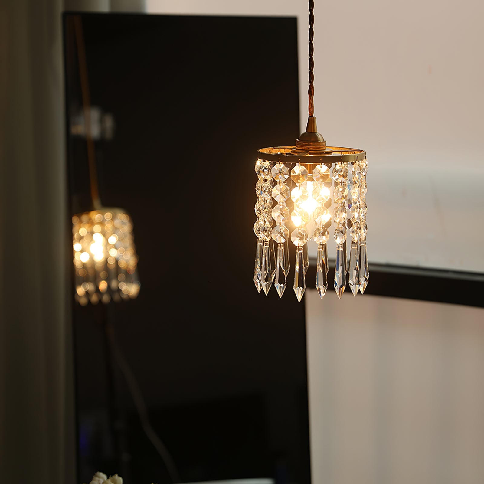 Vintage Crystal Pendant Lamp - Lumpaz