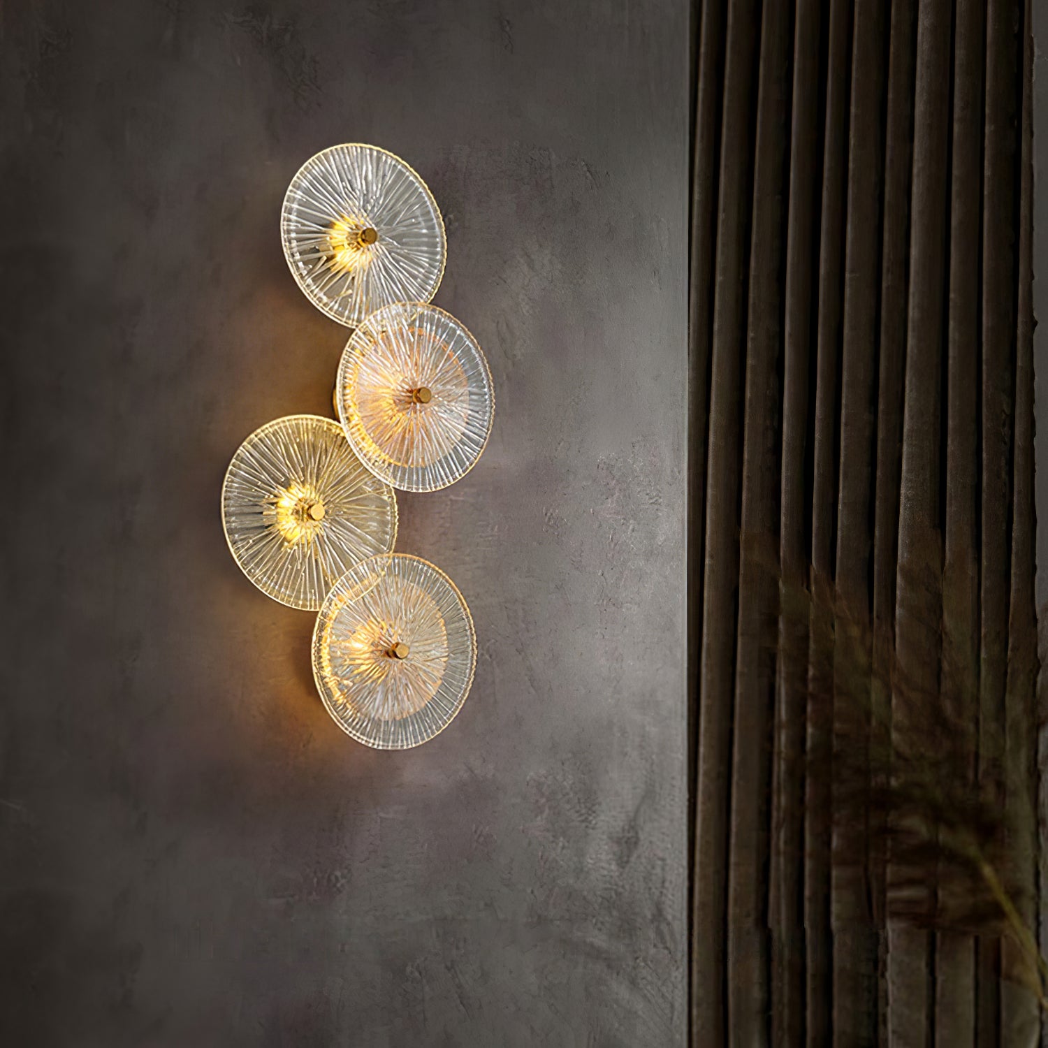 Lotus Leaves Wall Lamp - Lumpaz