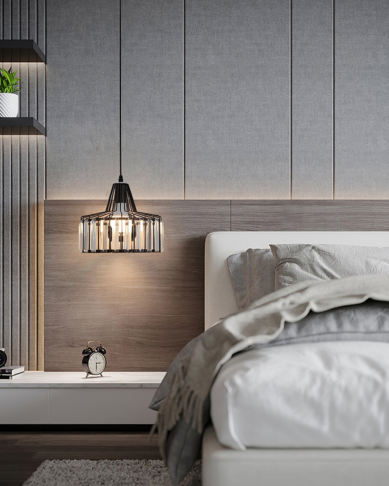 Bruckner Crystal Pendant Lamp - Lumpaz