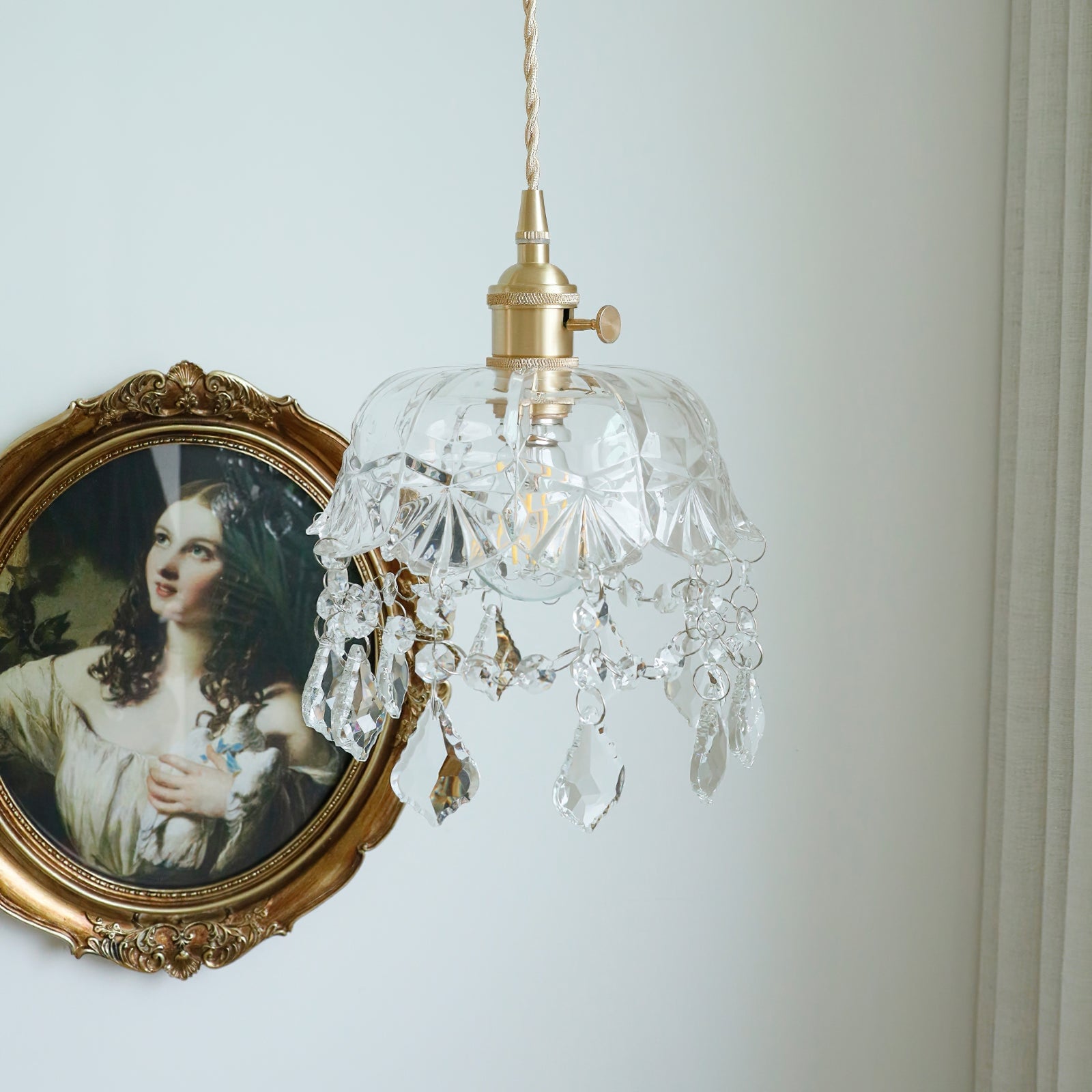 Glass Jewel Pendant Light - Lumpaz