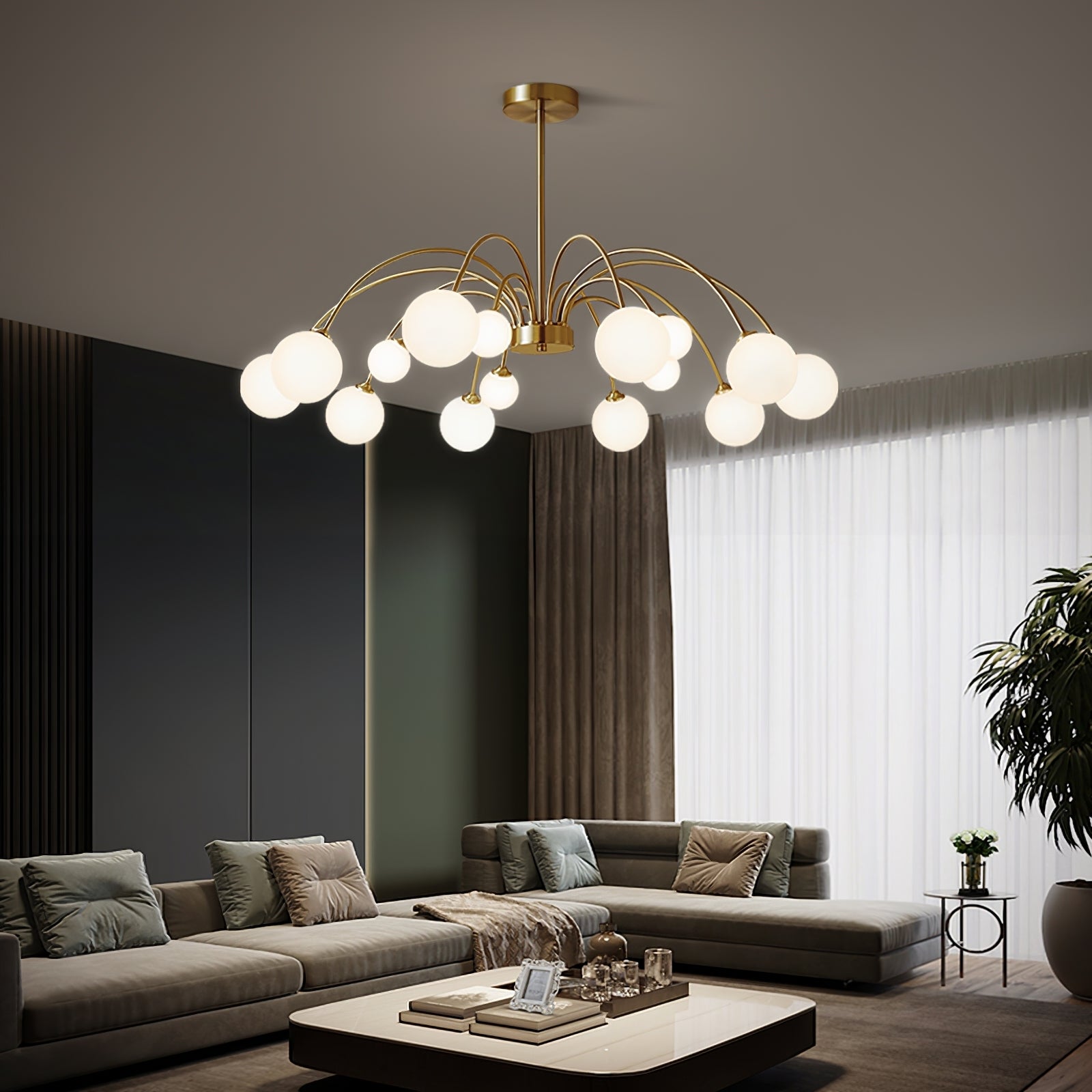 Apiales Chandelier - Lumpaz