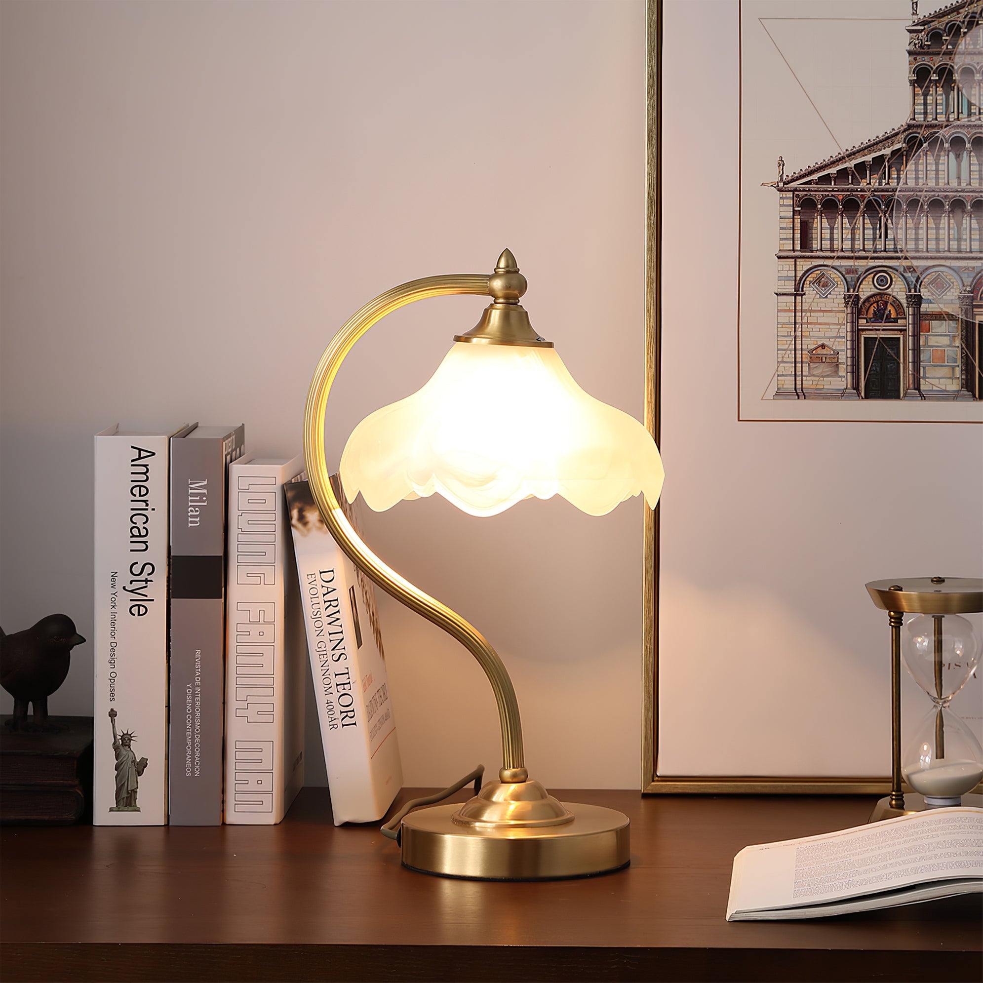 Magnolya Flower Table Lamp - Lumpaz
