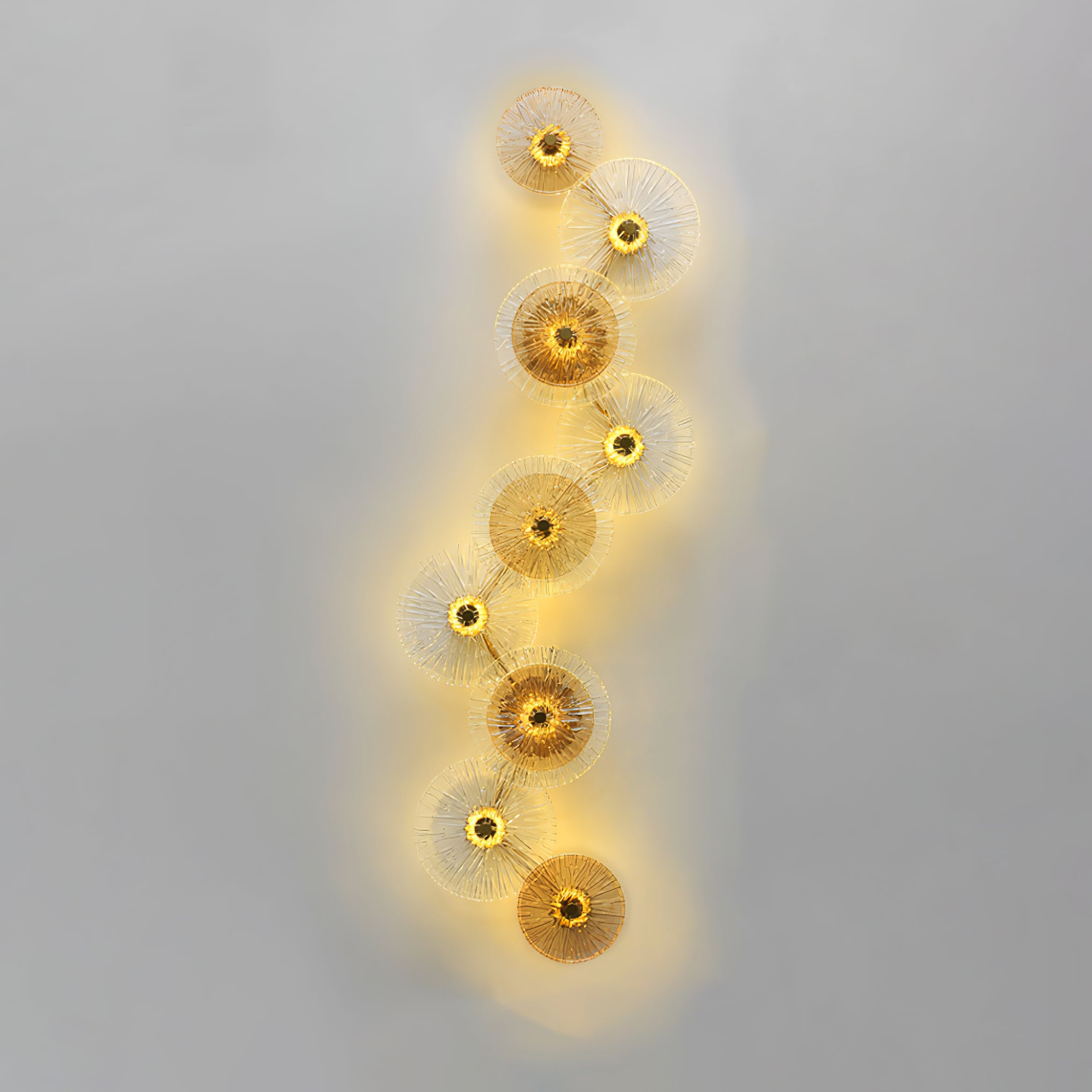 Lotus Leaves Wall Lamp - Lumpaz