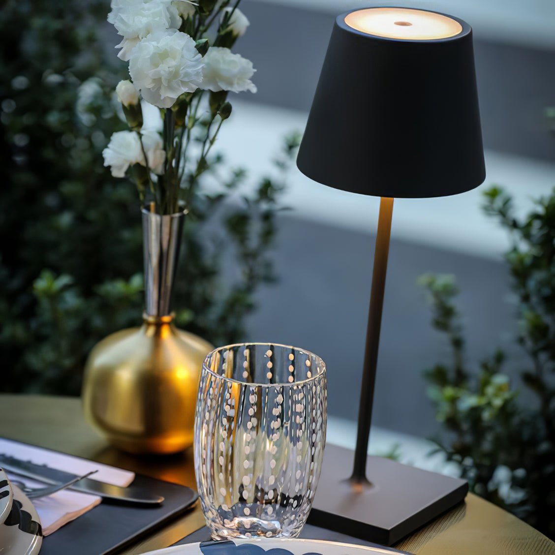 Poldina Built-in Battery Table Lamp - Lumpaz