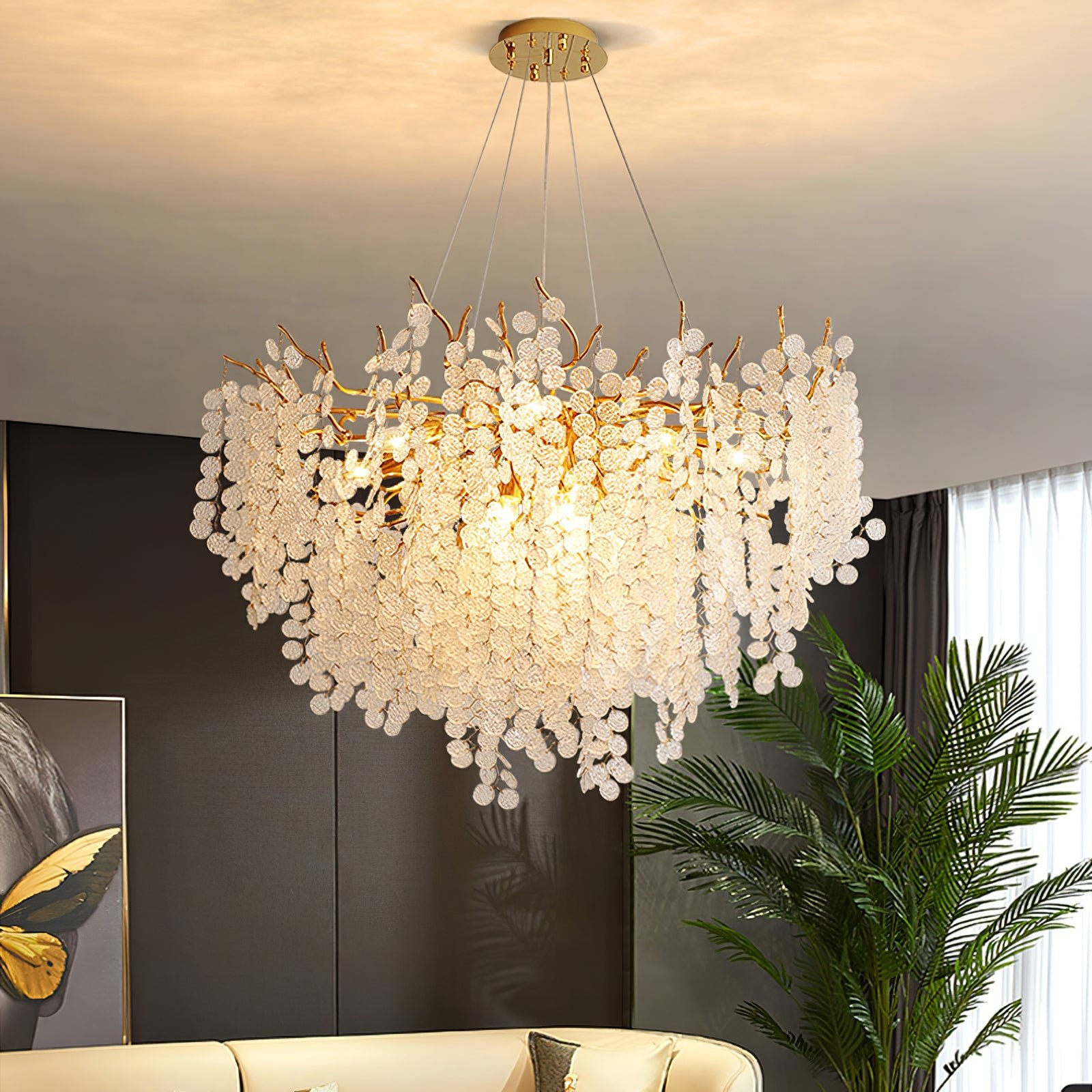 Shiro Noda Glass Chandeliers - Lumpaz