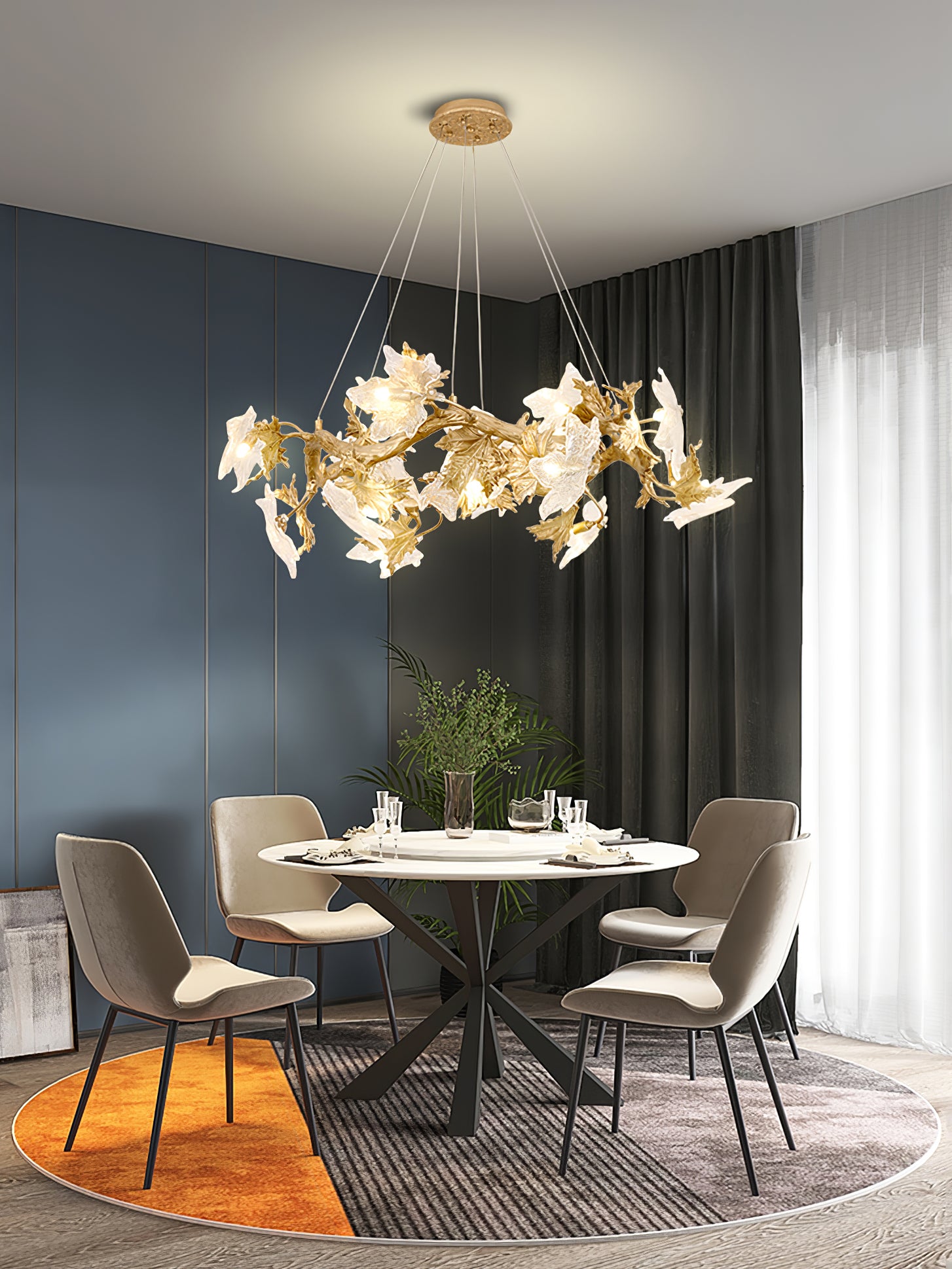Folio Crown Chandelier - Lumpaz