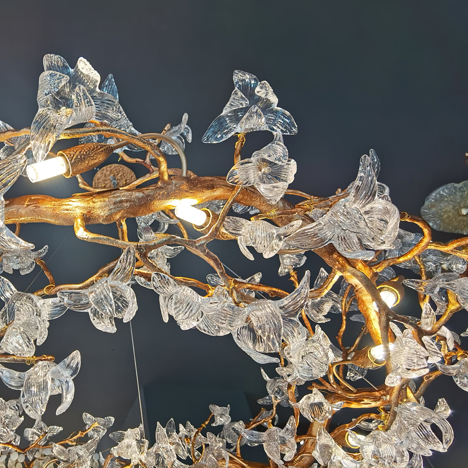 Hibiscus Flower Chandelier - Lumpaz