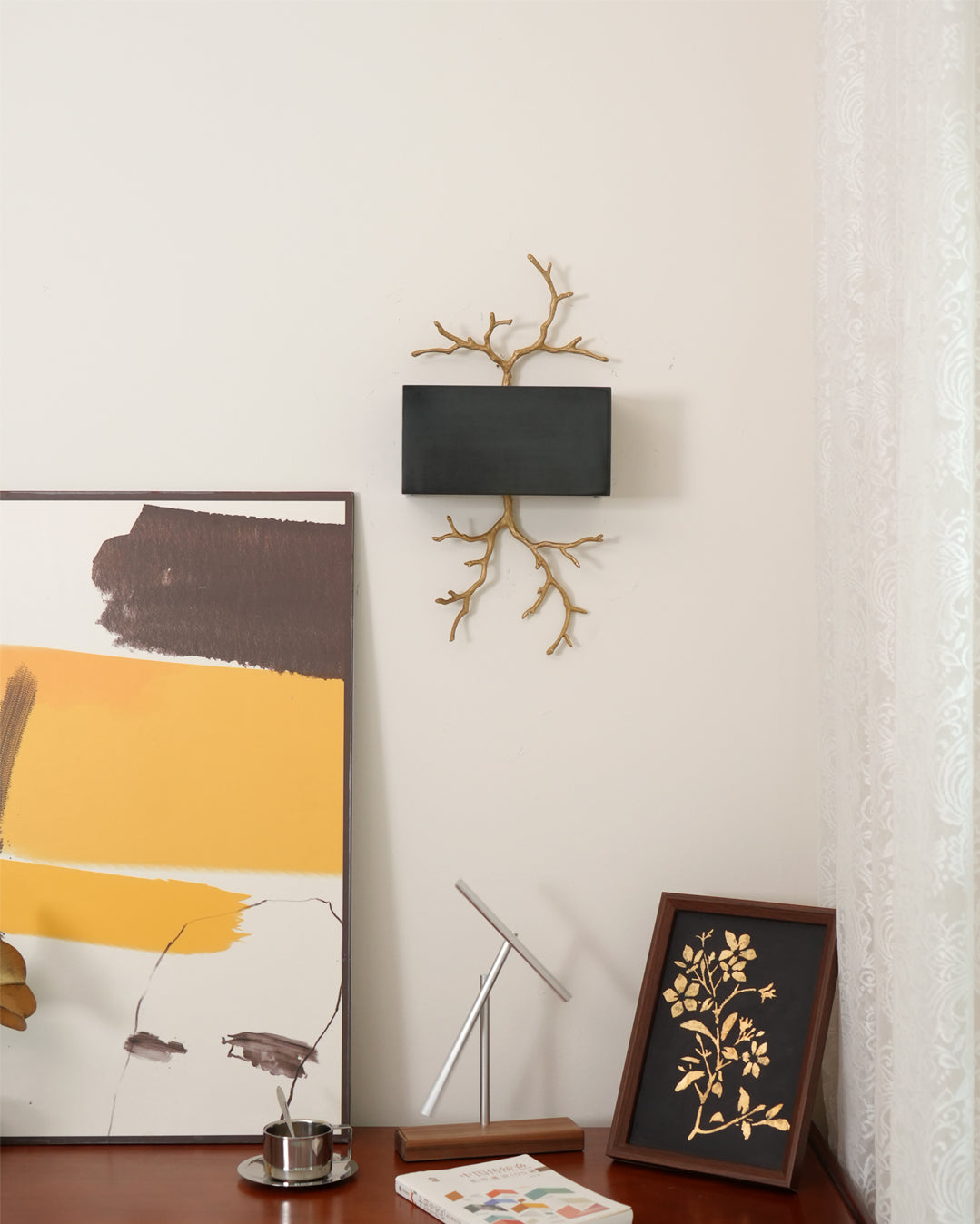 Brass Branch Wall Lamp - Lumpaz