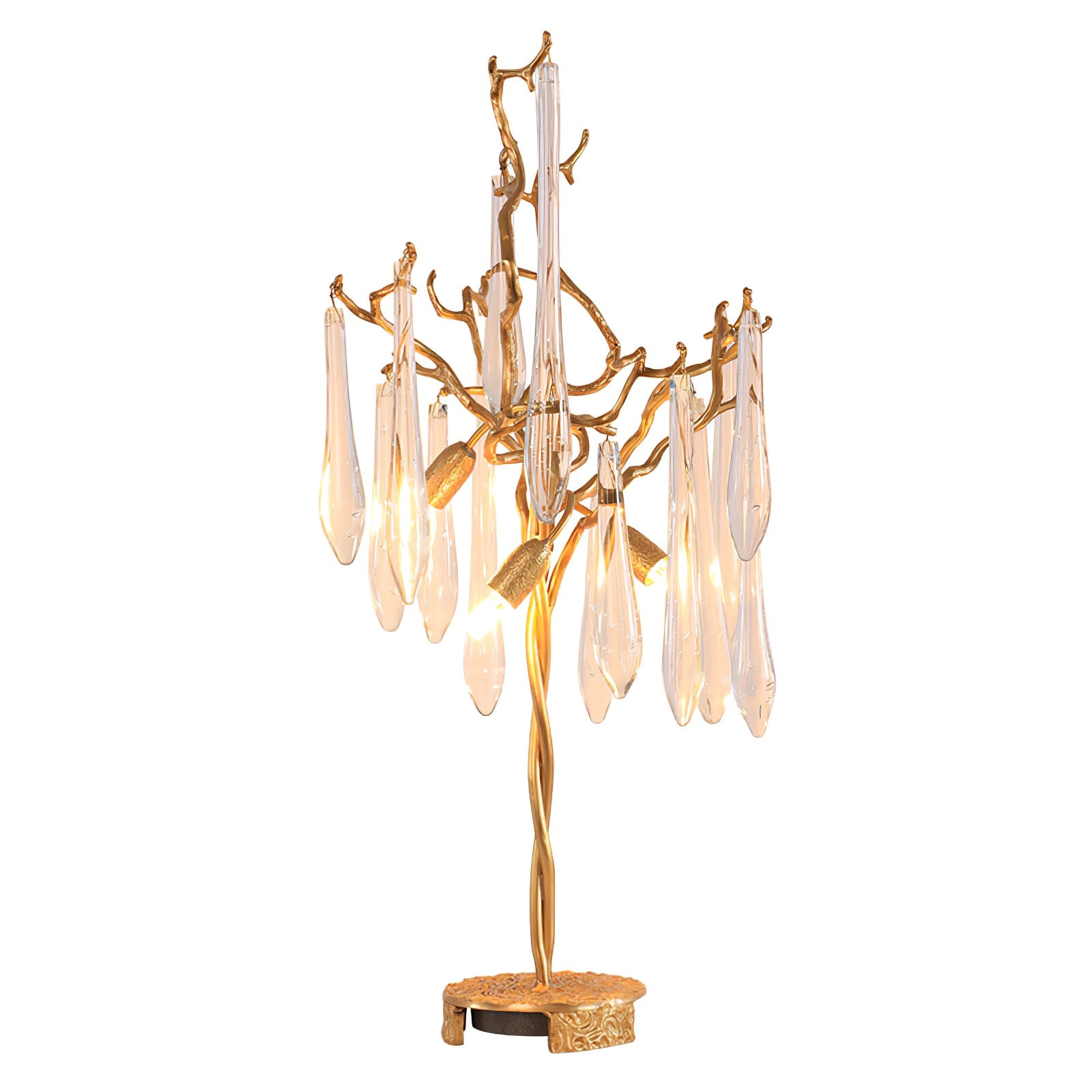 Aqua Willow Table Lamp - Lumpaz