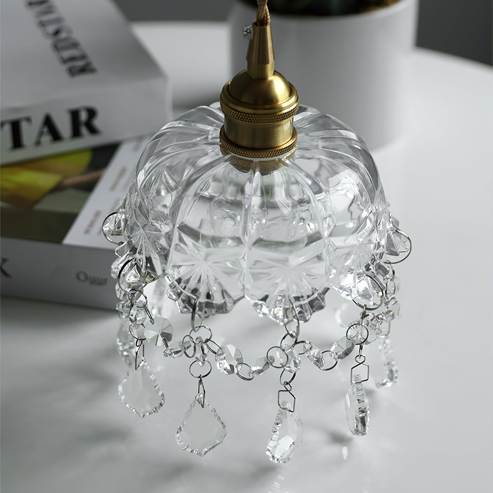 Glass Jewel Pendant Light - Lumpaz