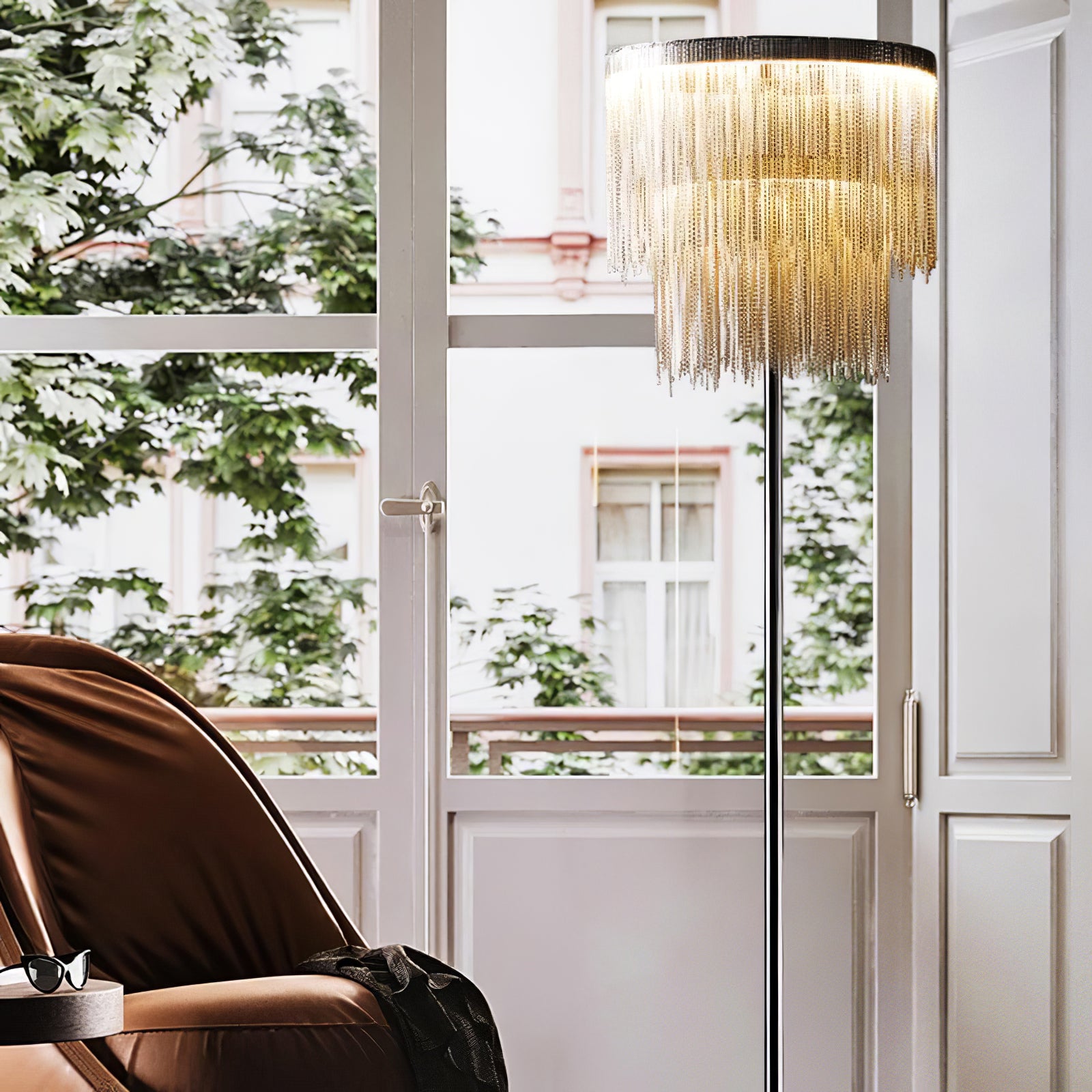 Cadena Tassel Floor Lamp - Lumpaz
