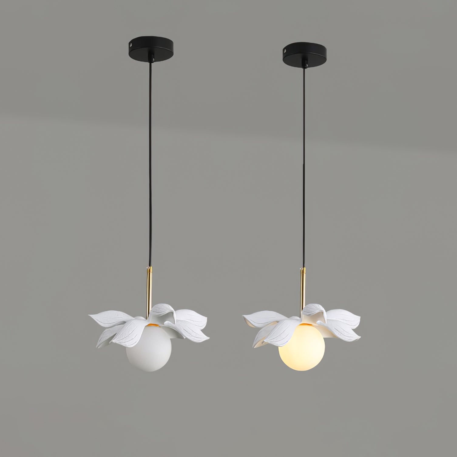 Resin Small Pendant Light - Lumpaz