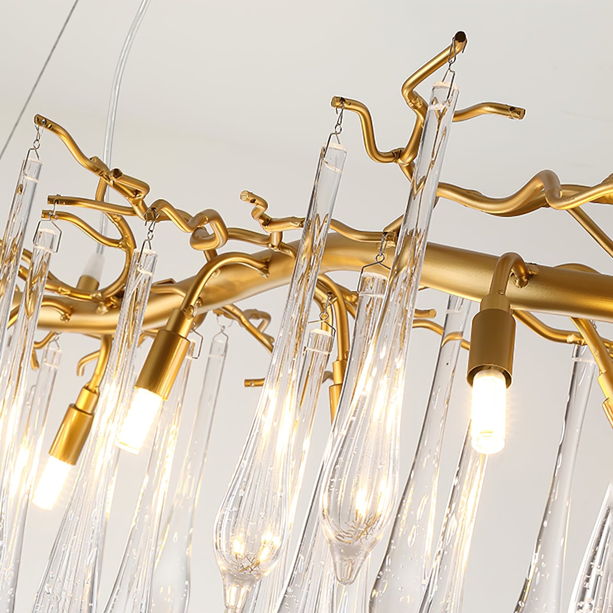Aqua Makrama Chandeliers - Lumpaz