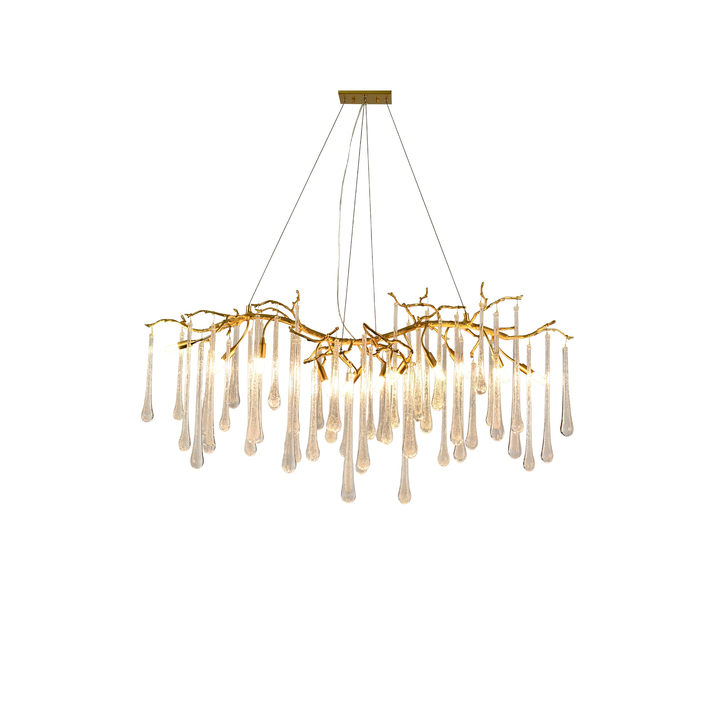Aqua Makrama Chandeliers - Lumpaz