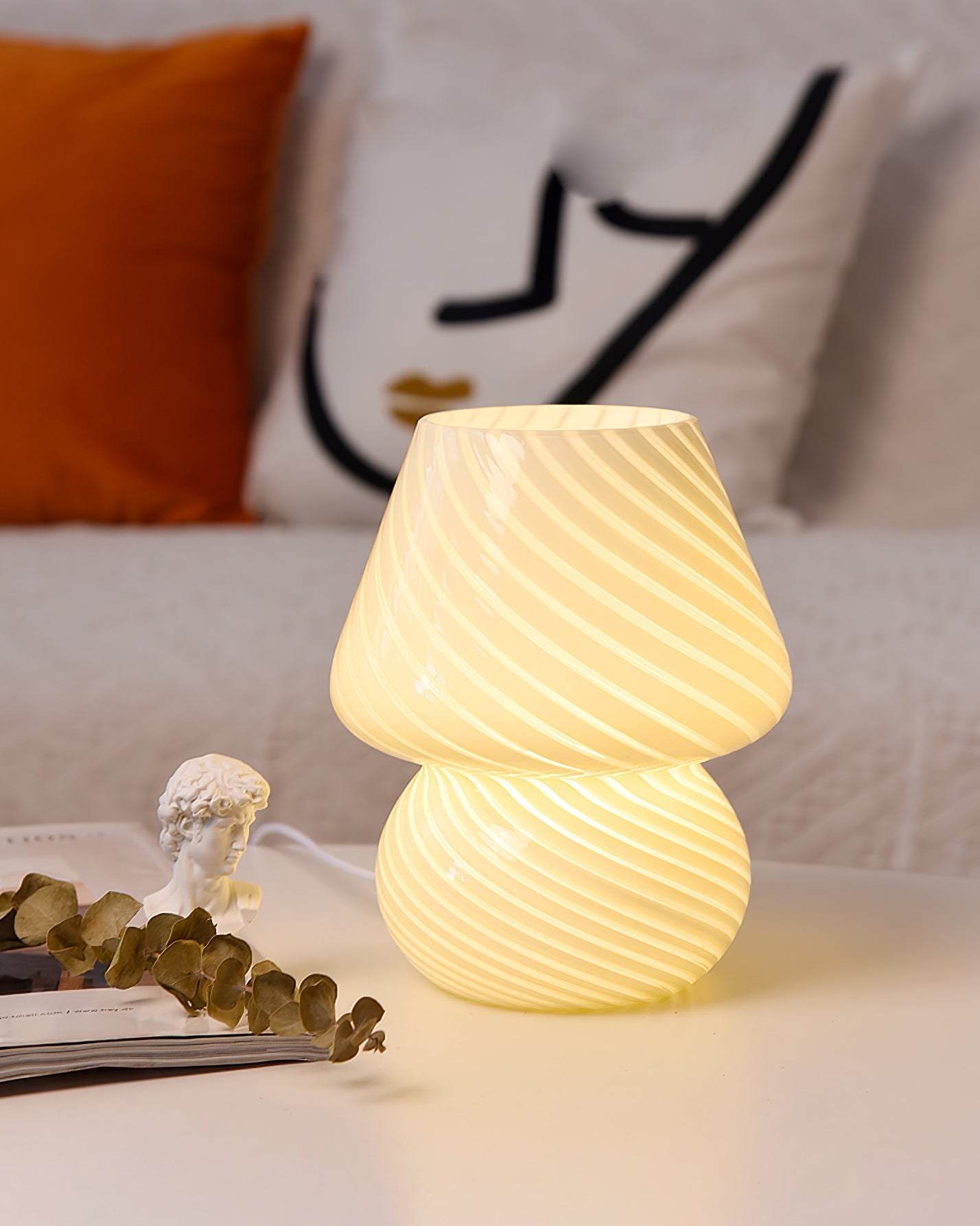 Ansel Glass Table Lamp - Lumpaz