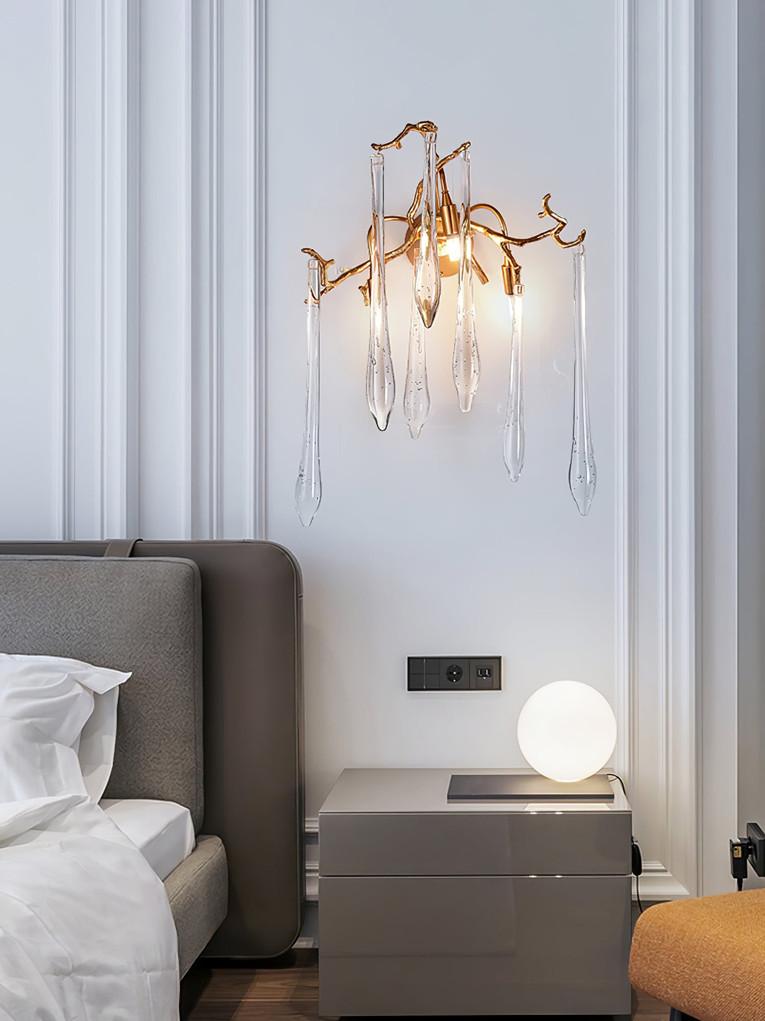 Aqua Salix Wall Lamp - Lumpaz