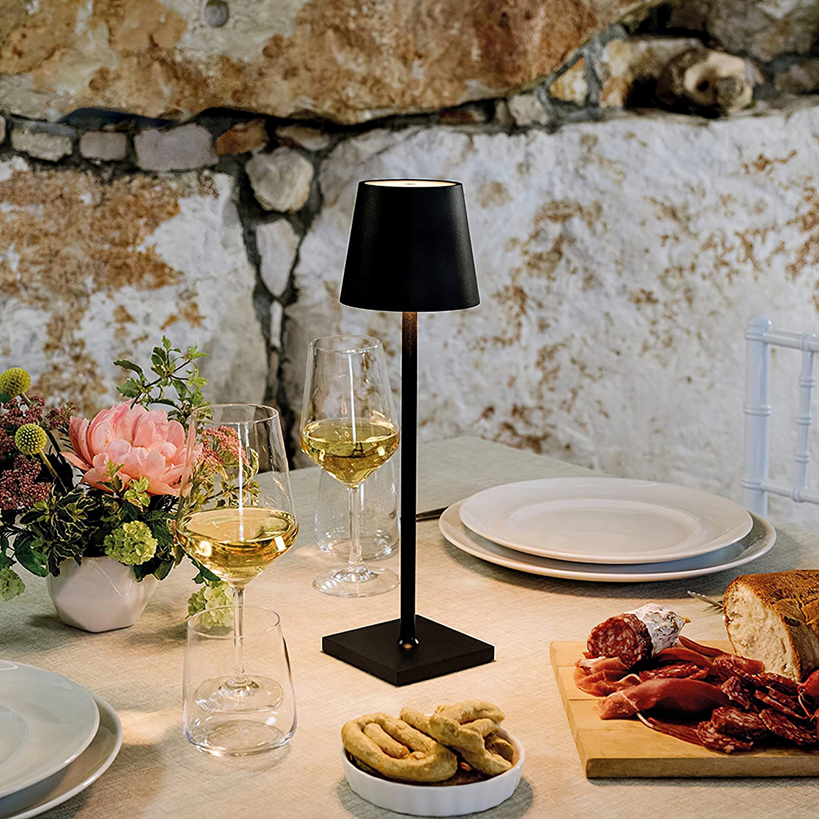 Poldina Built-in Battery Table Lamp - Lumpaz