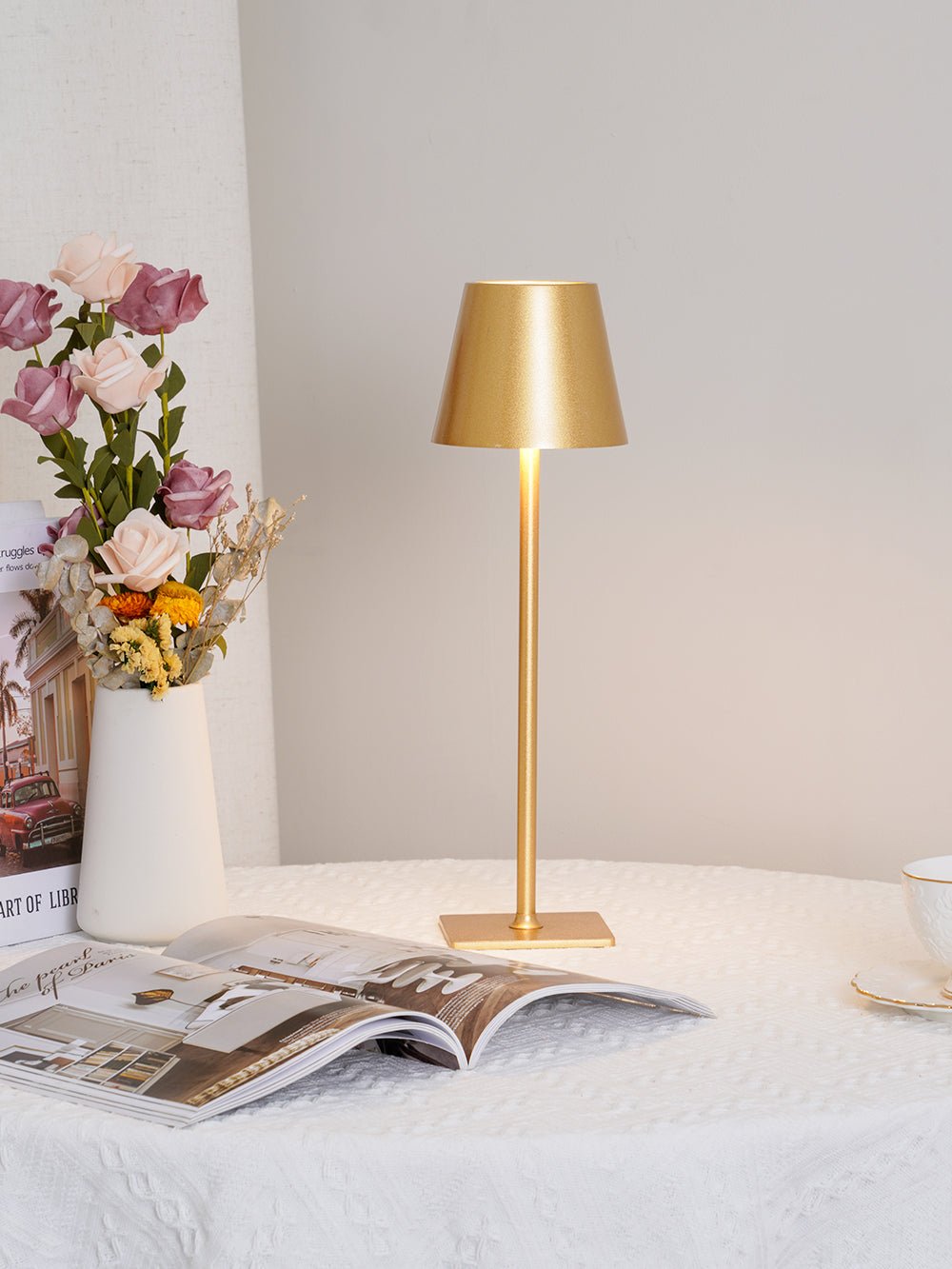 Poldina Built-in Battery Table Lamp - Lumpaz