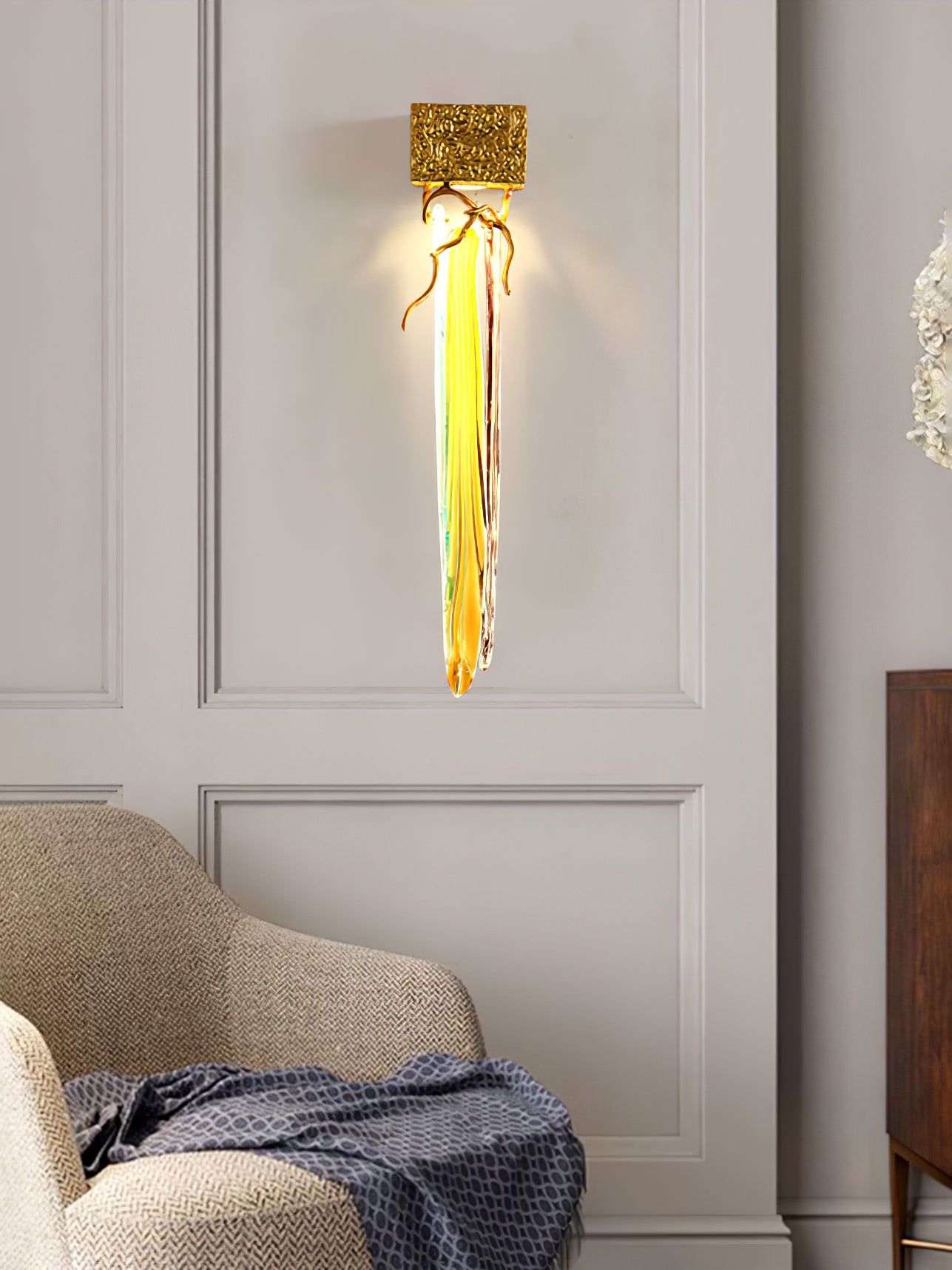 Waterfall Segmented Wall Lamp - Lumpaz