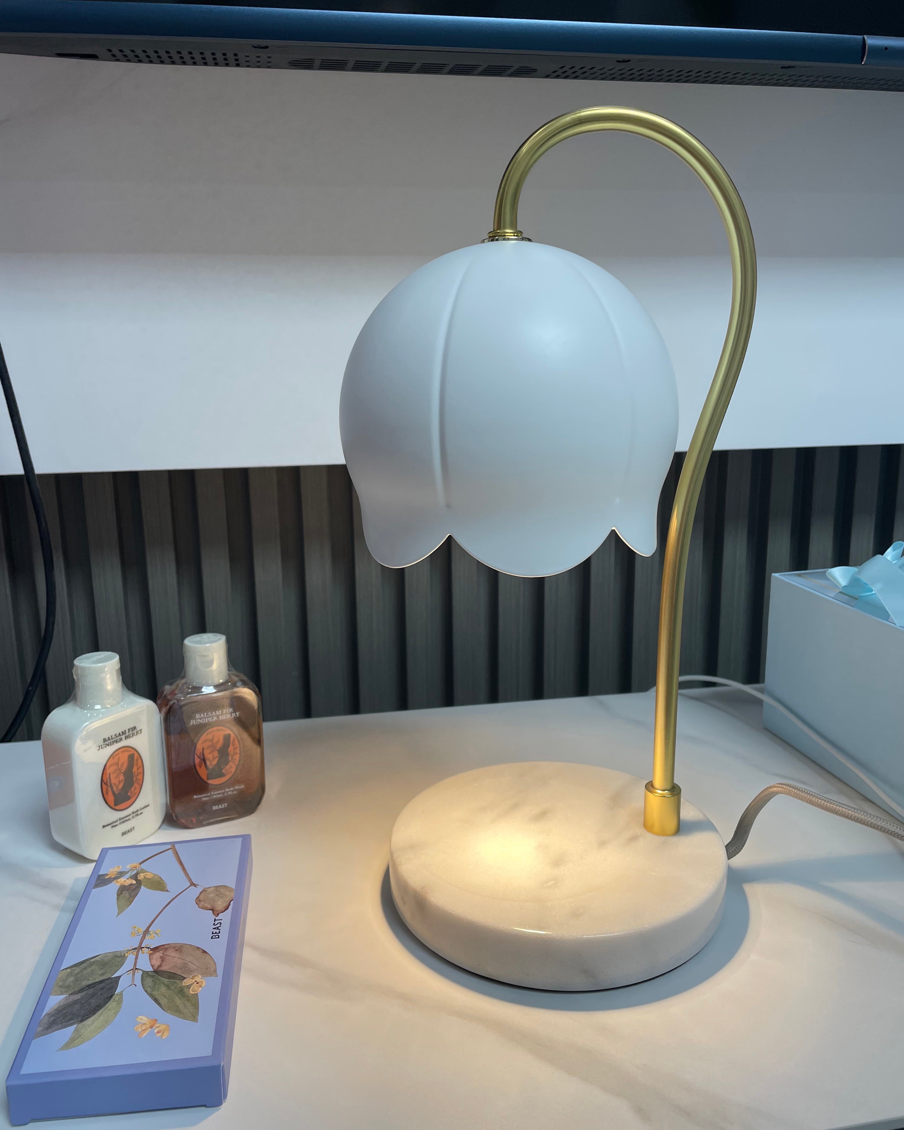 Flower Candle Warmer Lamp - Lumpaz