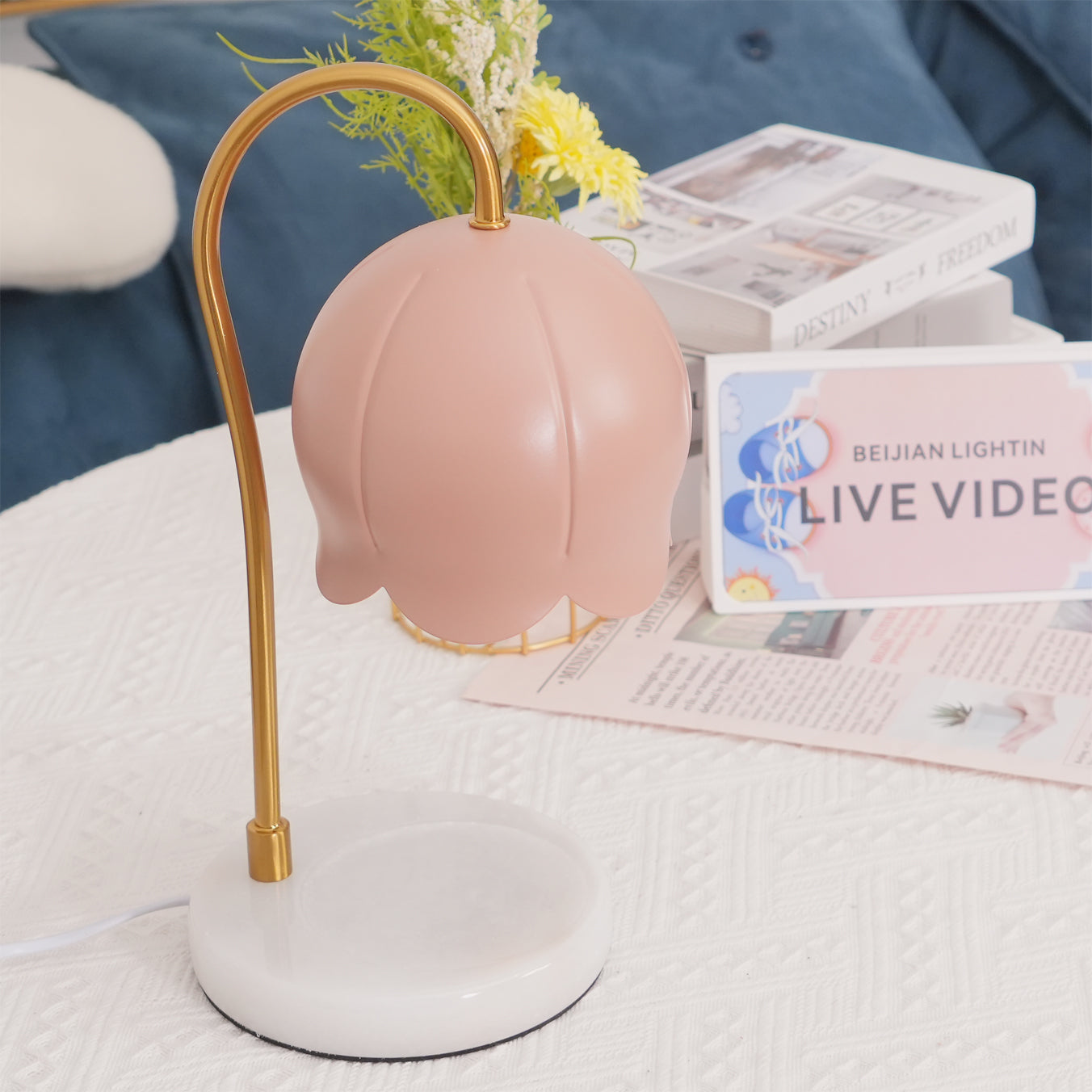 Flower Candle Warmer Lamp - Lumpaz