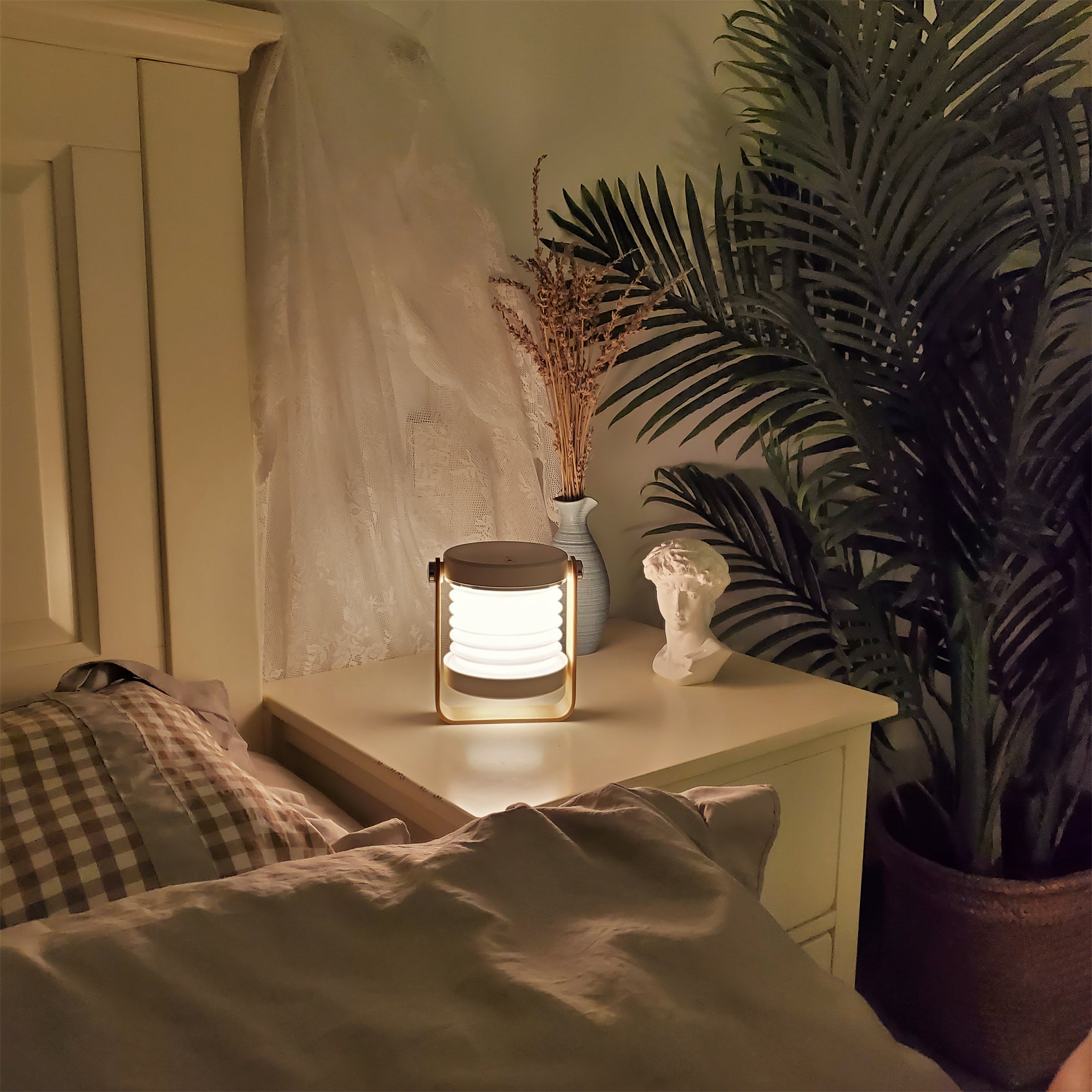 Portable Lantern Table Lamp - Lumpaz